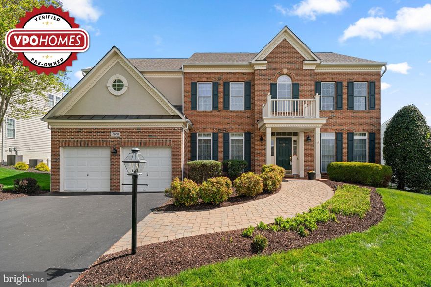 VERIFIED PRE OWNED HOME!  This home has been inspected and comes with a comprehensive one-year warranty that includes the roof!  

Discover a home that truly elevates everyday living in the highly sought-after Grovemont community. This stunning 4-bedroom colonial blends timeless elegance with modern upgrades, offering the perfect balance of comfort, style, and functionality, complete with a 3-story elevator!

Step inside to a dramatic two-story foyer that opens to a formal living room and a separate dining room—ideal for both everyday living and entertaining. Gleaming hardwood floors guide you into the impressive family room, complete with a cozy fireplace. At the heart of the home, the recently remodeled large gourmet kitchen is designed to impress, featuring a butler’s pantry with wine refrigerator, quartz countertops, and high-end stainless steel smart appliances, including a six-burner range. Also featured on the main level is a half bath, additional space for a home office, and a second stair from the gourmet kitchen to the upper level.

Upstairs, the expansive primary suite provides a true retreat, offering a spacious bedroom with a large sitting area, an oversized walk-in closet, and a luxurious en-suite bath with a soaking tub, dual vanities, a private water closet, and a glass enclosed walk-in shower. Three additional bedrooms and two full bathrooms complete the upper level.

The fully finished walk-out basement expands your living space with a generous den, a versatile bonus room, wet bar, another full bathroom and two utility rooms that provide ample storage—perfect for entertaining, hobbies, or recreation.

Step outside to your private outdoor oasis, where a large deck flows seamlessly to a stone patio, all surrounded by meticulously maintained landscaping, with in-ground irrigation, offering year-round beauty. Conveniently located with easy access to shopping, dining, and major commuter routes, this home truly has it all.