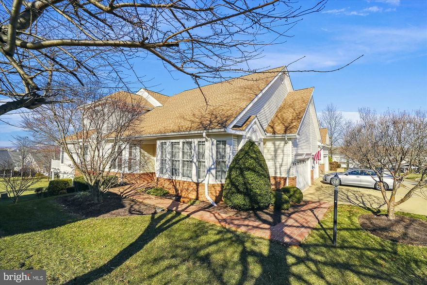 Largest attached model-Turnberry w/ loft and 2 car-garage,  4 Bedrooms  4 bathrooms. Primary bedroom in main level with wheelchairs accessible primary bath.  Main level also offers an office room, laundry, large kitchen that opens to the recreation/family room with fireplace and ceiling fan, dining room and living room. Community offers fitness center, club house and swimming pool. Included with rent trash and telephone landline. Available 01/01/2023, must see. This is a 55+ age community.