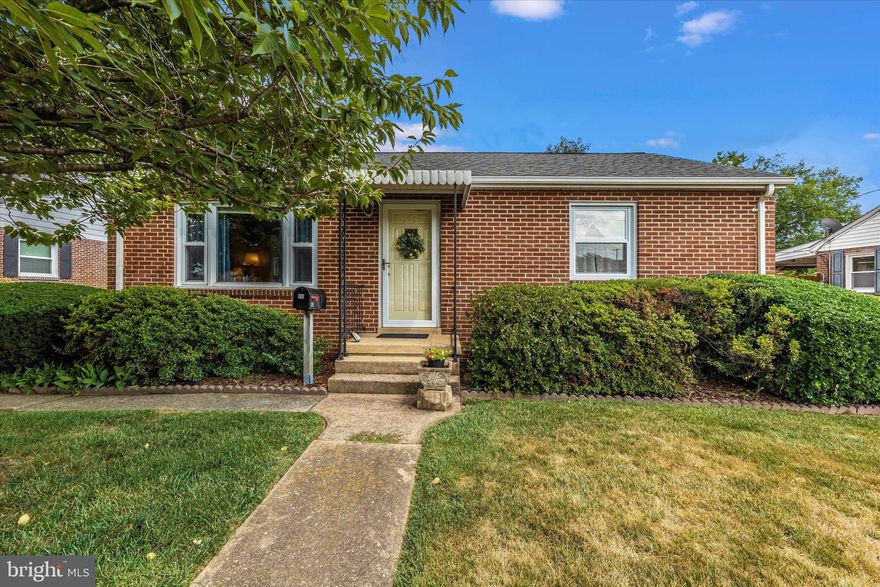 Welcome home to 910 Seminole Road! This well cared for 3 bedroom 2 bathroom brick rancher is just waiting for you to make it your very own! Stepping into the main entrance of the home you'll find wood floors throughout your inviting family room with wood burning fireplace, next you'll have a dining area and kitchen, plus three bedrooms and a full hall bath. Making your way to the lower level you'll find a spacious rec room with custom built-in cabinets, a second full bath, storage room, plus a laundry and utility room. Outside of the home you'll find a wonderful covered back porch, perfect sized, fully fenced backyard with storage shed, plus a private driveway for off-street parking. The home also offers several big-ticket replacements in recent years including the roof - 10 years, AC - 8 years, water heater - 4 years, and gas furnace - 2 years (ages are approximate). All of this in a convenient location close to shopping, dining, public transportation, commuter routes, and downtown Frederick, plus no HOA fees! Don't miss your chance to call this amazing house, home!