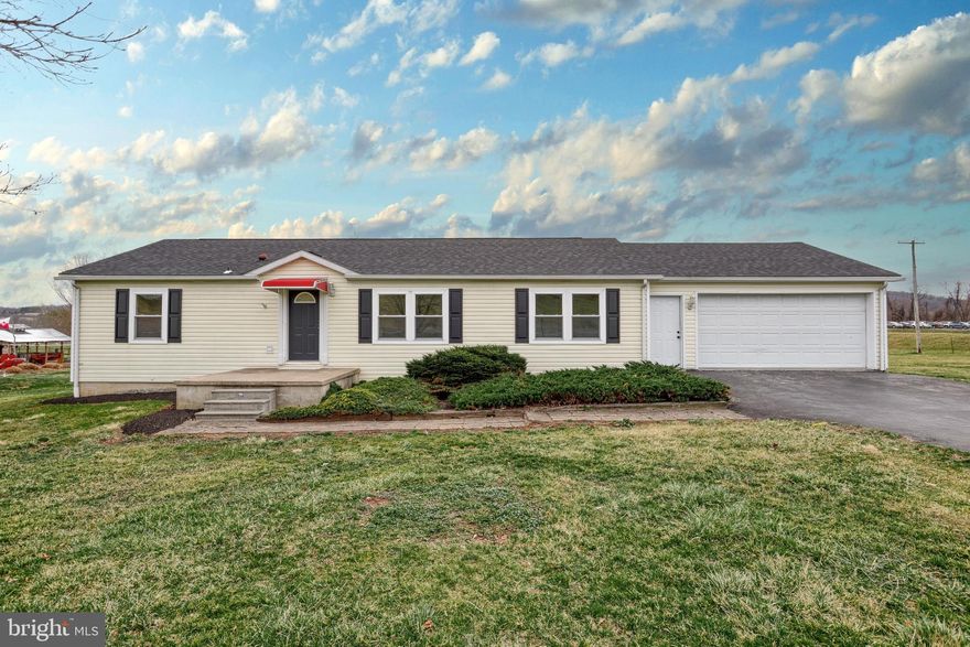 STUNNING Renovated Rancher on OVER AN ACRE of Land is Ready for you to call it HOME in Seven Valleys!!!  This 3 bed 2 Bath Home has all the updates you ever dreamed of to go with ample space making this an IDEAL property for so many different buyer types!  The Vaulted Ceilings an Open Concept provide you plenty of room to breath as well as make this the sought after space to ENTERTAIN all who enter this WONDERFUL home!  Primary Bedroom is on opposite end of home giving the owner privacy which is ALWAYS a much needed necessity after a hard day in the office :)  Custom ISLAND Kitchen with brand new cabinets, Granite Countertops and Stainless Steel appliances will have you looking forward to preparing the daily meals for all your friends and family on the day to day.  This walks out to a Large Deck that overlooks Horse Pastures and plenty of amazing views to be enjoyed on the beautiful spring days ahead!  Finally the HUGE unfinished basement can be transformed into whatever your heart desires making this an ABSOLUTE Steal for the Price$$$ Schedule your private tour today and make this property your very own!!!