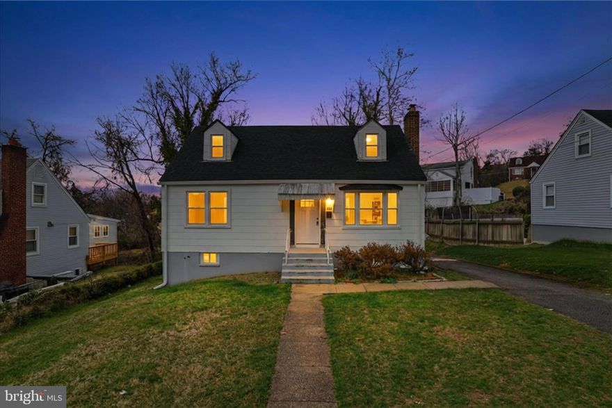 Beautifully updated home less than one mile from I‑495, the Wilson Bridge, and 295—an unbeatable commuter location. This stunning remodel features granite countertops, tile flooring, and stainless steel appliances, along with hardwood floors throughout the living room and bedrooms. With 5 bedrooms, 2 full baths, a finished basement, and a cozy wood‑burning fireplace, this home offers both comfort and style. Enjoy being just minutes from National Harbor and Tanger Outlets.