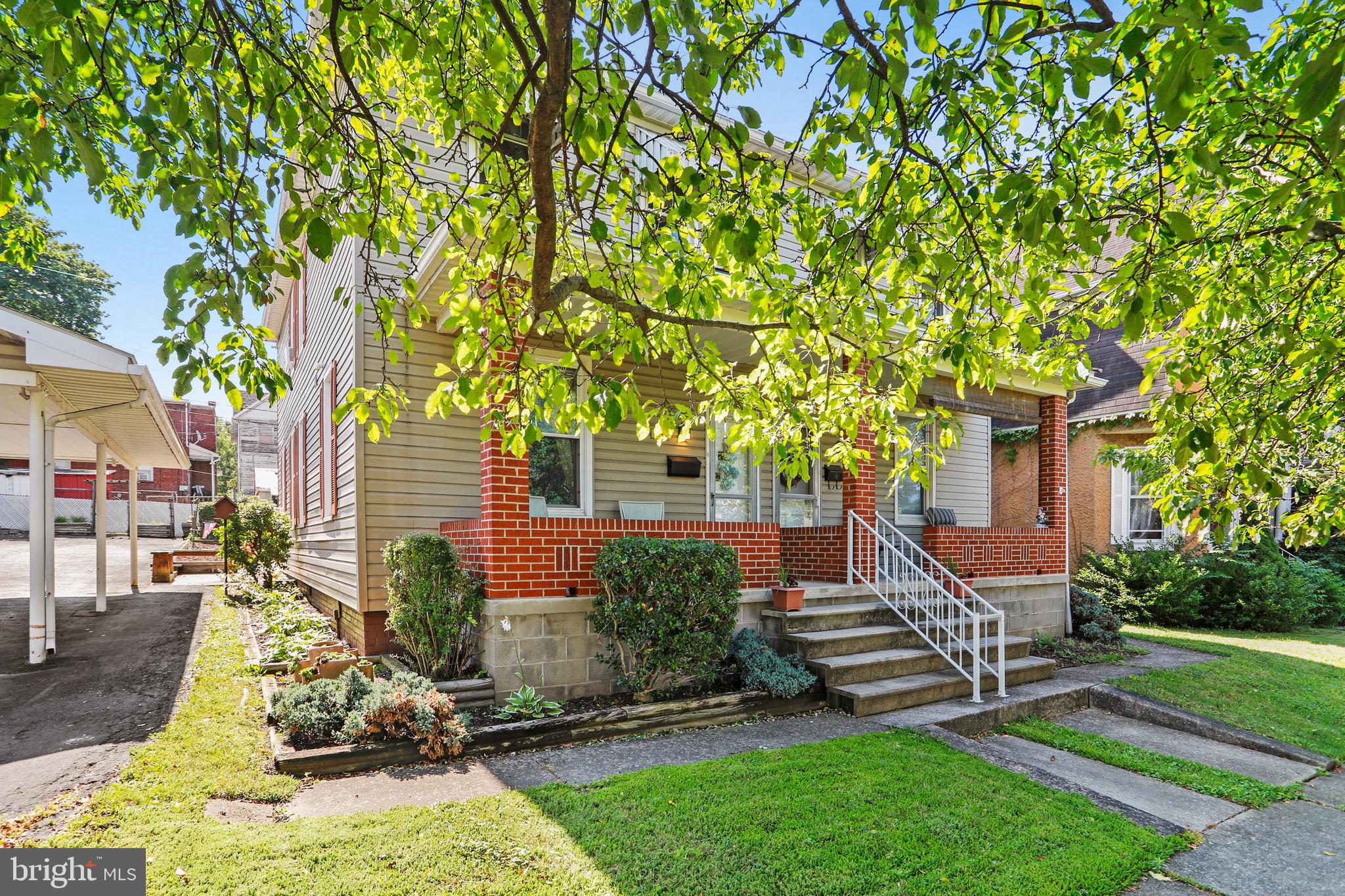 Exceptionally maintained duplex with bonus lot, abundant storage & flexible living spaces!!
Welcome to this well-kept and move-in-ready duplex, offering a rare combination of functionality, space, and low-maintenance living. Situated on a double lot, this property includes ample off-street parking, a carport, and two outdoor sheds—ideal for storage, hobbies, or yard tools.
Inside, you’ll find thoughtful updates throughout. The main level offers newer appliances in the spacious kitchen, durable LVP flooring, a separate living room and a flexible additional room that can easily serve as a dining area, family room, or office—whatever fits your lifestyle best. There is also a FULL bathroom, mudroom, utility room and laundry room on the main level.
The spacious primary bedroom includes a walk-in closet, and the second bedroom has a large bonus sitting area that can be used as a third bedroom, nursery, office, etc. Closets are generously placed throughout the home, and a full attic offers even more storage potential.
Enjoy peace of mind with low-maintenance vinyl siding and a metal roof, plus a covered rear patio for relaxing or entertaining. With its versatile layout, tons of storage space, and included extra lot, this property offers convenience and plenty of space with over 1,300 square feet!