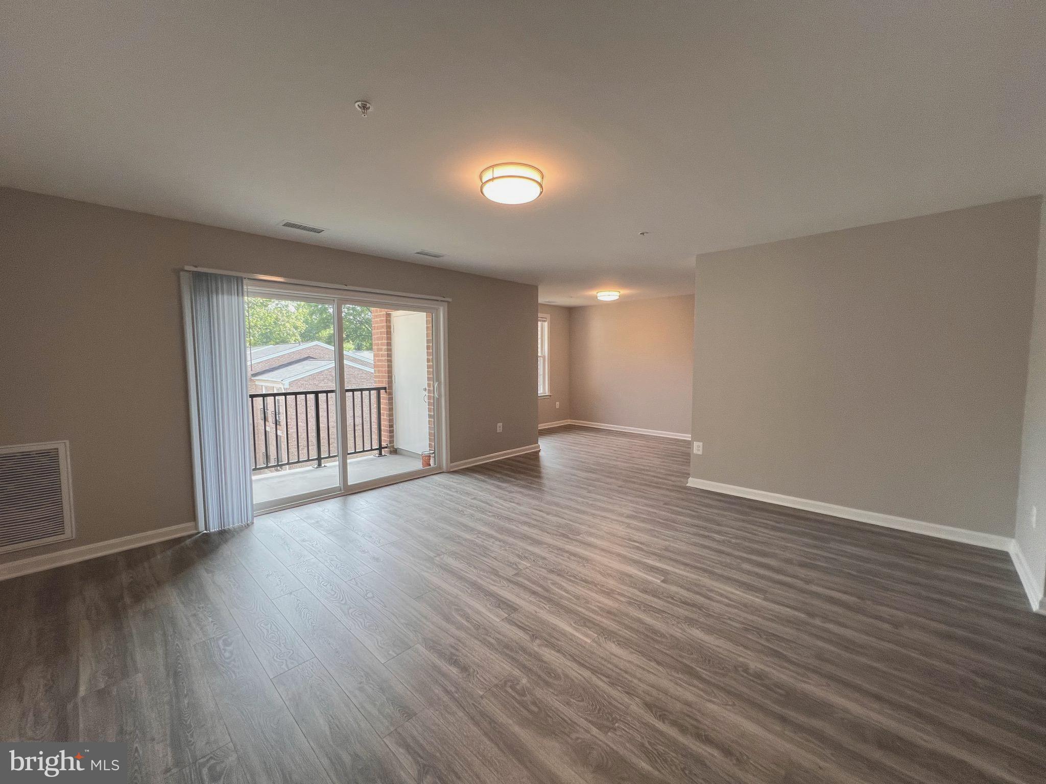WOW! Be the 1st lucky one to live in this newly built 1-bedroom condo located near the Kentland's, AstraZeneca, NIST, and so much more! This gorgeous home showcases LVP flooring, an upgraded kitchen with stainless appliances, gas cooking, granite countertops, a designer backsplash, and custom wood cabinetry.
The spacious living room has access to a sunny balcony, and the separate dining room is ideal for entertaining guests. The layout is thoughtfully designed and just waiting for your creative furnishing ideas. The primary bedroom features a walk-in closet, and the bathroom is complete with a tub/shower combo, ceramic tile floors/walls, and ample storage. 2 walk-in closets, a linen closet, and an extra storage room make this a dream space to grow into. Utilities and assigned parking included in rent!
Enjoy beautiful parks, nearby public transportation, access to ICC, l270, excellent dining options, Kentland's Rio, Downtown Crown, and a community pool.