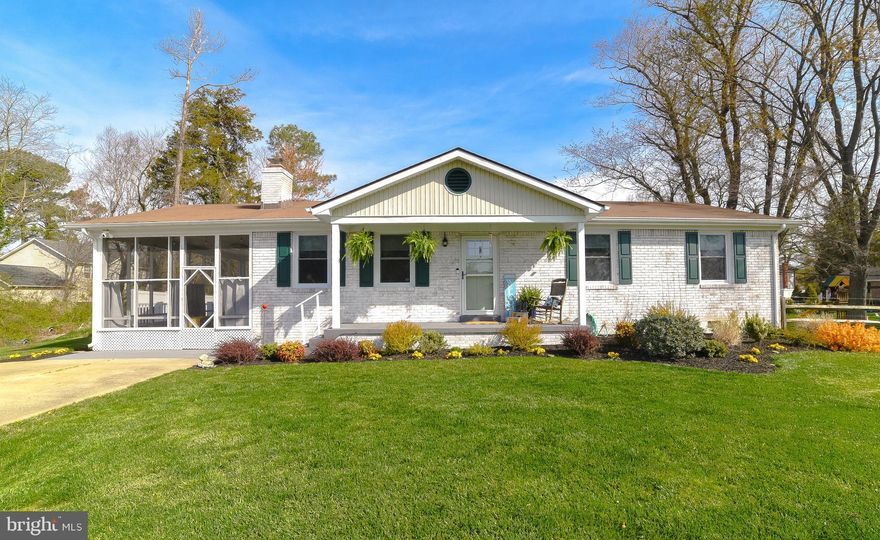 Nestled within the neighborhood of Golden Beach in St. Mary's County, this charming residence exudes warmth and character. Meticulously maintained and thoughtfully updated, this home offers a comfortable retreat with three bedrooms and two full baths, all conveniently situated on one level. This home features newly painted shutters and white washed brick exterior, giving a fresh and inviting look to the facade. The crisp, updated appearance of the exterior sets the stage for the charm and beauty found within.
As you enter, a sense of welcome greets you with a new front door inviting you inside. The new flooring adds a touch of modern elegance to the cozy living space. The bright kitchen boasts updated features such as a newer sink (2022) and dishwasher (2023), painted cabinets, and newer countertops creating great space for both everyday meals and entertaining guests. Custom woodwork, and custom feature walls throughout.
Beyond the kitchen, a new deck awaits, providing a perfect spot for relaxing and enjoying the warmer months ahead. The backyard is flat and fully fenced in, great for kids, pets, gatherings. The freshly installed privacy fence ensures privacy while enhancing the appeal of the outdoor space.
In addition, this home boasts a great mudroom/laundry room just off the kitchen, complete with newer washer/dryer, and large cabinets that provide ample storage for all your everyday essentials. The inclusion of a utility sink adds to the functionality of this space, making it a convenient hub for cleaning up after outdoor adventures or tackling household tasks.
The mudroom leads you to a spacious screened-in porch, offering additional living space ideal for relaxation or hosting gatherings with loved ones. Whether enjoying a cup of coffee or unwinding after a long day, this versatile area is sure to become a favorite spot to retreat.
Special touches adorn the fireplace wall, with a custom mantle and built-ins (2024) creating a cozy focal point within the living area. Fireplace/Chimney - sold AS IS. It cannot be used as a true wood burning fireplace unless the chimney is fixed. Can insert a gas or pellet stove in current condition. Chimney is sealed and insulated. New lighting fixtures throughout the home. Whether gathered around for parties, or quiet family time, the personalized touches throughout the home contribute to its unique charm and character, that you will enjoy for years to come.
This home's proximity to the water is a true delight. Private community beaches and piers are within walking distance! Whether enjoying leisurely strolls, or soaking up the sun's rays, this exclusive amenity offers a retreat from the hustle and bustle of daily life.
Complementing the exterior's aesthetic appeal is a meticulously manicured lawn that exudes curb appeal and adds to the overall allure of the property. Practical updates such as newer gutters ensure that the home is well-maintained and ready to weather the elements with ease. Ample parking for 4 cars in the driveway and space for a boat/golf cart in the gated backyard as well!
Fireplace/Chimney - sold AS IS. 
This charming home in Golden Beach offers the perfect blend of living near the water and all the modern comfort, where every detail has been carefully considered to create a welcoming retreat you'll be proud to call home. Please call the listing agent today to tour this beautiful home! Acceptable finance includes USDA