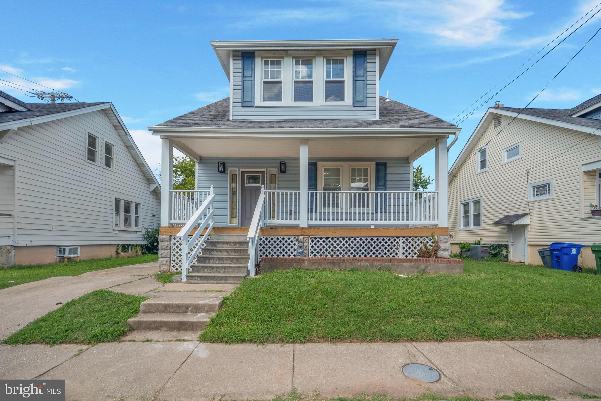 Welcome to this stunning Baltimore renovation known as 4208 Furley Avenue! Nestled on a quiet street in the Gardenville neighborhood, this home is sure to blow you away with quality craftsmanship and attention to detail. This thoughtfully designed home offers over 2,000 square feet of living space with modern upgrades from top to bottom. Step in to the bright and airy open concept main level flooded with natural light. The living room flows effortlessly in to the sizable dining area which is perfect for entertaining or enjoying a meal. The gourmet kitchen is a true showstopper featuring granite countertops, sleek stainless steel appliances, custom shaker cabinetry, and eye-catching ceramic flooring. Off of the kitchen is an extension adding a unique living space. Main level also includes a generous bedroom with a contemporary full bath. Upstairs, you'll find three spacious bedrooms including a primary suite with a luxurious en-suite bathroom. Fully finished lower level offers a versatile space that blends comfort and functionality. Whether as a guest suite, family room, or entertainment area is all up to you! Lower level also includes a fifth bedroom, full bath, and laundry area. This home combines convenience with comfort, offering easy access to city amenities while maintaining timeless appeal! Come take a look at all this home has to offer!