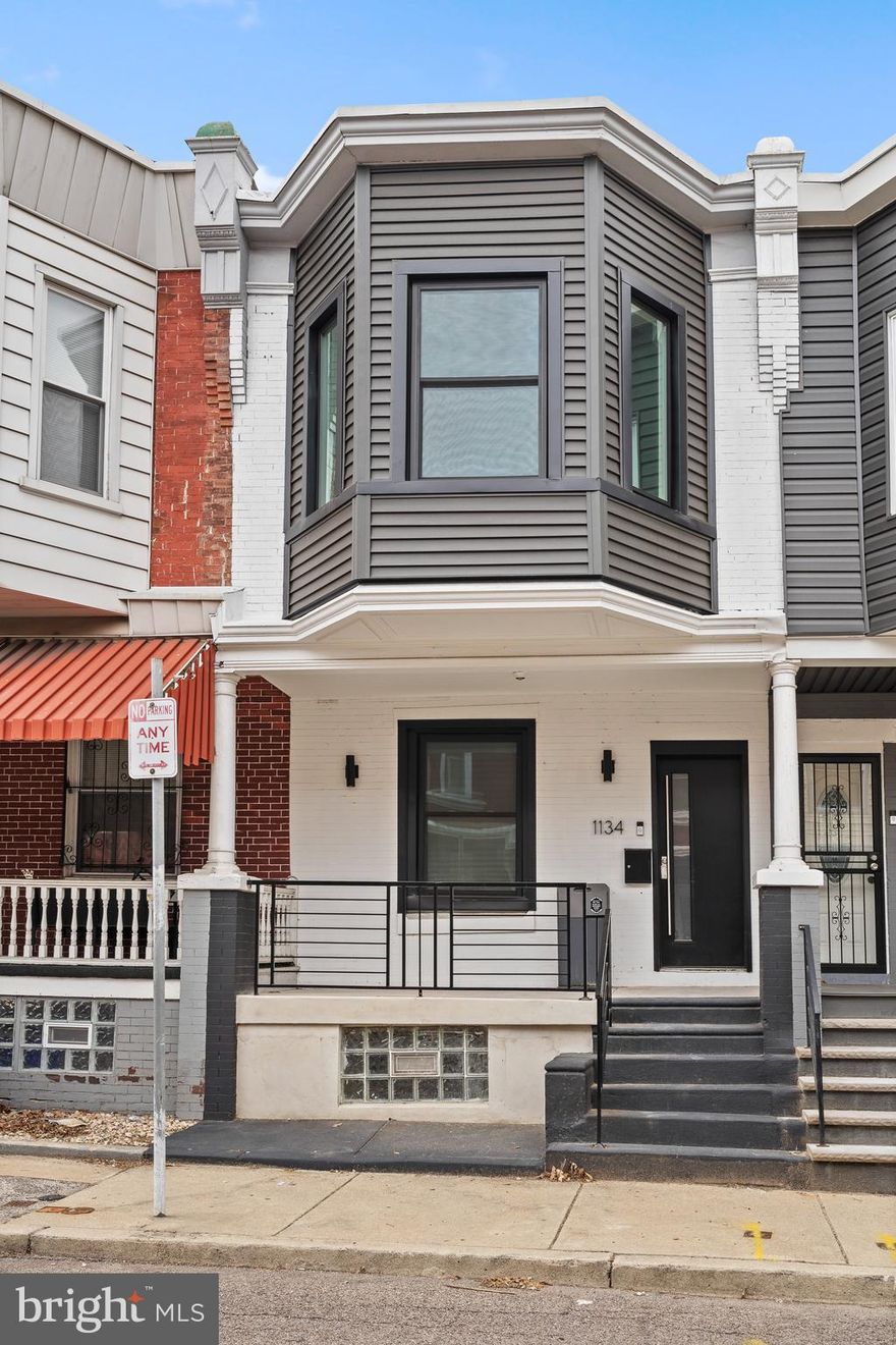 Welcome to 1134 Union St located in the quickly developing Parkside neighborhood. A tastefully updated 3-bedroom 1 bath home.

As you approach, you're greeted by a lovely covered front porch to sip your morning coffee. Inside you'll find hardwood floors throughout and charming exposed brick accent walls. The main floor features a generous sized open floor plan that seamlessly connects the living and dining area. The kitchen is bright and modern with granite counter tops and stainless-steel appliances. Off of the kitchen is the back yard perfect for summer grilling and entertaining.

As you make your way to the second floor, you'll find three well sized bedrooms, a gorgeous full bath with skylight, conveniently located laundry with storage and the primary bedroom with built-in storage. Additional storage can be found in the basement

Enjoy living in a thoughtfully updated home with all of the modern luxuries. Located in the Parkside neighborhood of University City, West Philly. Nearby Fairmount Park, the Philadelphia Zoo, Mann Music Center, Please Touch Museum, and multiple grocery stores and restaurants with easy access to the highway and public transportation. Book your showing today!
