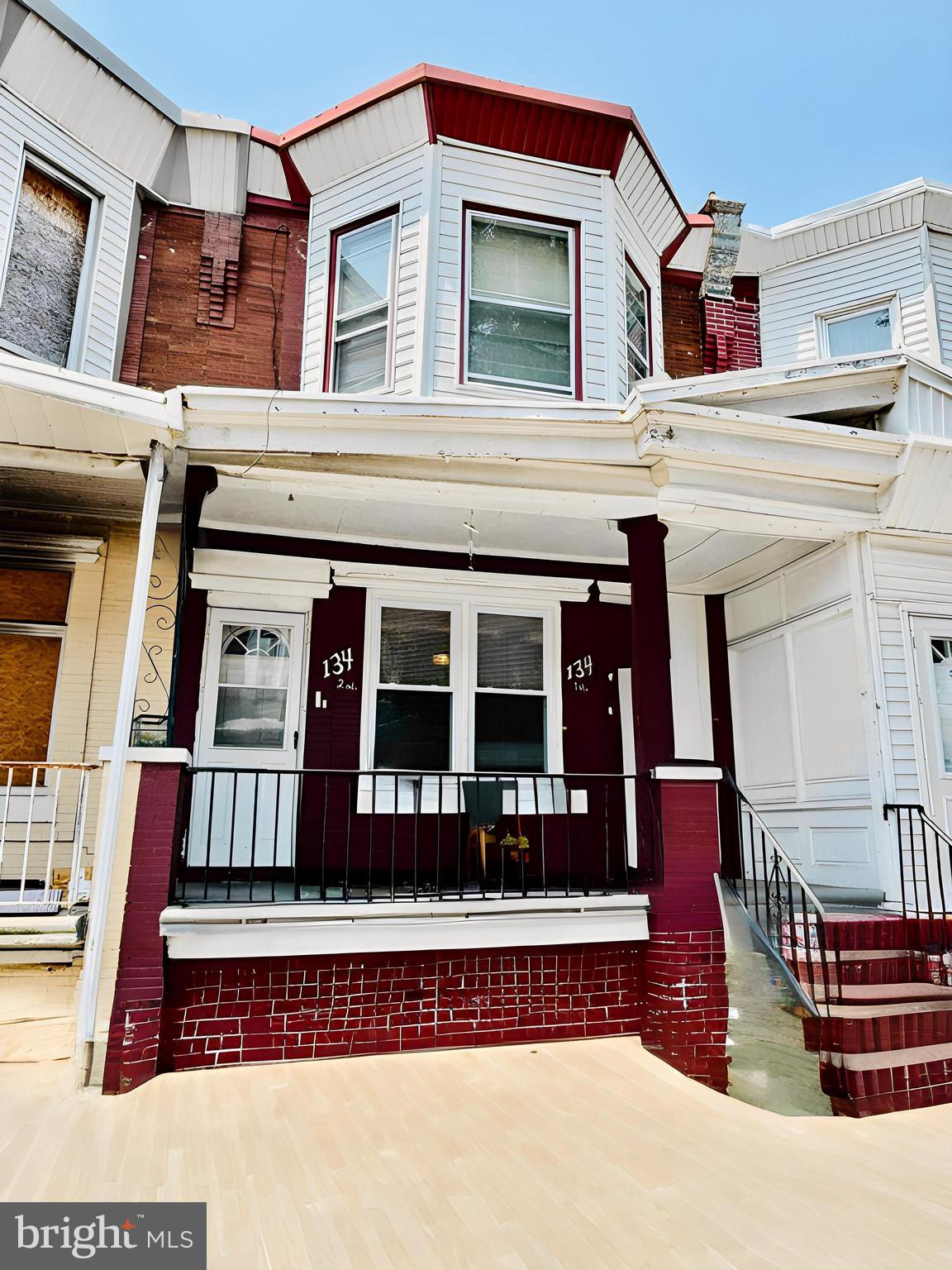 This townhouse duplex features two spacious one-bedroom units, with its charming front porch, perfect for relaxing outdoors. The property includes a full basement, offering plenty of storage or potential for additional living space. Each unit is metered separately, making it an excellent choice for owner-occupants or investors seeking income-generating potential. Whether you're looking to live in one unit and rent the other or expand your rental portfolio, this property offers versatility and solid value.