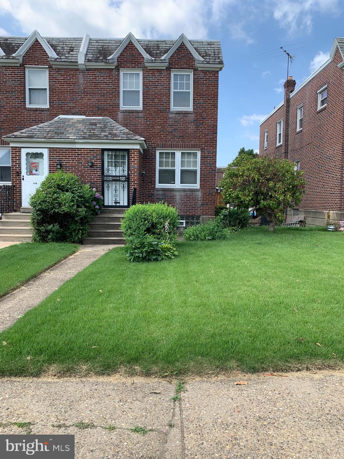 Welcome to this well maintained 3 bedroom, one and half bath twin Straight Thru located on a beautiful block in the Castor Garden Section of Northeast Philadelphia. This very well cared Home features an Entry Foyer with coat closet that welcomes you into a Large Living Room that leads into a Formal Dining Room. Following is an Eat in Kitchen with newer Cabinets and an exit door to a Spacious Rear Wood Deck, perfect to entertain Family and Friends. The upper level features a Main front Bedroom, two additional Bedrooms and a full Ceramic Bathroom with a tub and separate stand-up shower.
The walk-out basement can add more living space if needed, with plenty of storage space, 1/2 bath, laundry room and also an exit door to a driveway for one car garage.
The location is great for Schools, Public transportation and easy access to major roads.
This home is ready to move in and very nice and clean. Make your appointment today. Easy to Show.
