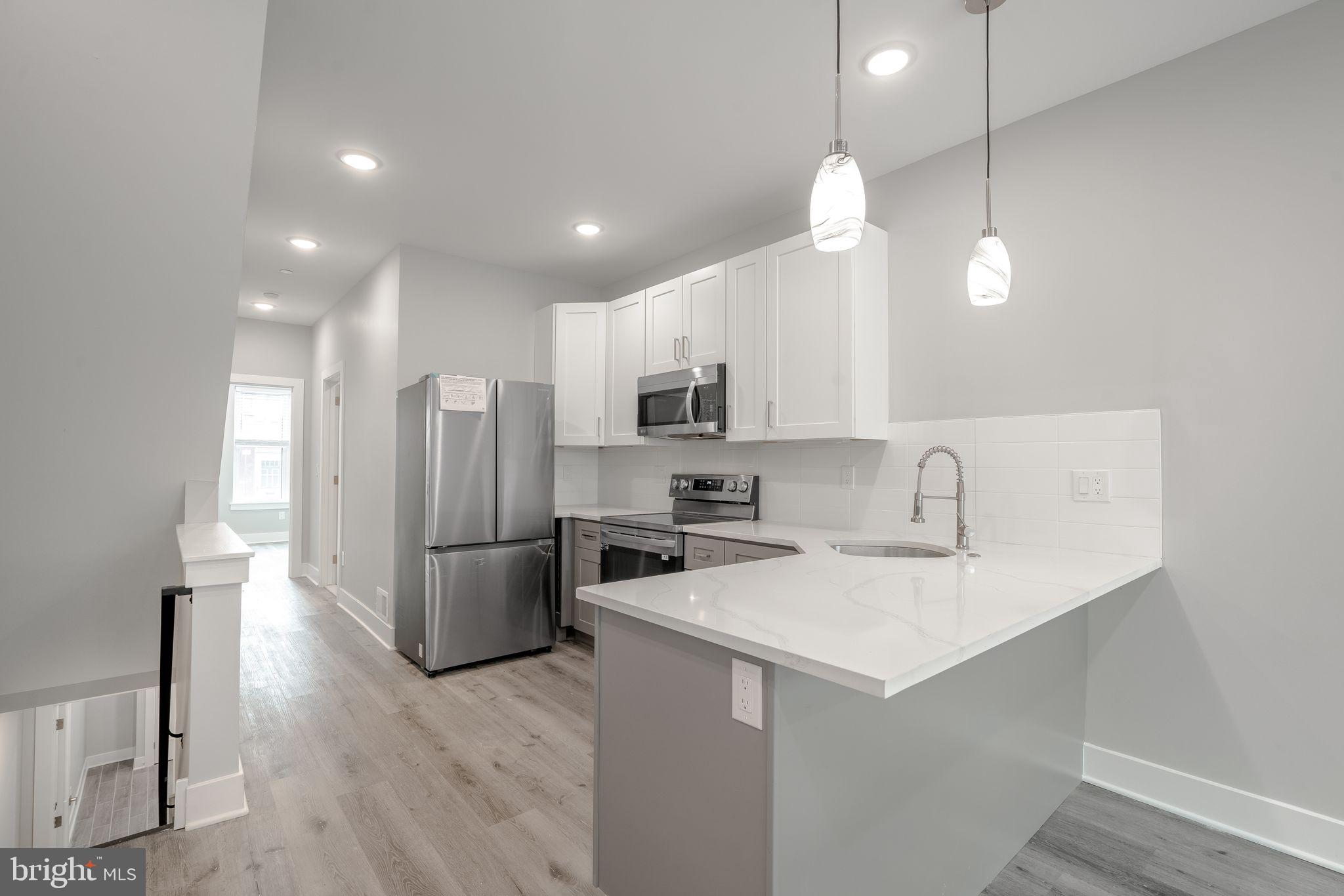 Welcome to your new home in the Walnut Hill neighborhood of Philadelphia! This stunning 3 bedroom, 2 bathroom Unit boasts all the modern amenities you could ask for, including in-unit washer/dryer and brand new construction.
Step inside and be greeted by a bright and spacious living area perfect for entertaining family and friends. The sleek kitchen features stainless steel appliances, quartz countertops, and plenty of storage space for all your culinary needs.
Rounding out the first floor is one of the 3 bedrooms as well as bathroom. Two additional bedrooms downstairs provide ample space for guests or a home office.
Located near University City and the heart of Center City Philadelphia, this home is just steps away from renowned dining, shopping, and entertainment options. Don't miss your chance to be the first to live in this gorgeous unit in one of the most desirable cities in the country. Pictures before tenant occupied
***Early move in available. Lease ends 8/31 but tenant is willing to vacate sooner. Schedule your showing today!