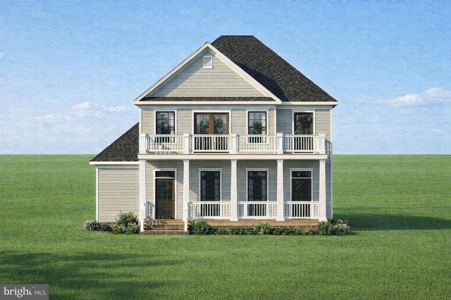 Experience refined coastal living with this elegant to-be-built Craftsman-style residence located in the sought-after Cabin Point community of Montross, Virginia. Designed with both style and function in mind, this thoughtfully curated two-story home blends timeless architecture with modern comfort and flexible living spaces.

The main level offers an inviting open-concept design featuring a spacious great room with fireplace, a beautifully appointed kitchen with large center island, and a dedicated dining area ideal for entertaining. A main-level bedroom with full bath provides versatility for guests, private office use, or multigenerational living.

Upstairs, the primary suite serves as a true retreat, complete with a walk-in closet, spa-inspired bath, and private access to a covered balcony—perfect for morning coffee or evening relaxation. A secondary bedroom, full bath, and loft complete the upper level.

Enjoy covered outdoor living on both levels and the opportunity to enhance accessibility with an optional elevator. Construction has not yet begun, allowing buyers time to personalize finishes and select certain design elements, subject to builder timelines.

Situated in Cabin Point, residents enjoy access to Potomac River amenities including beaches, clubhouse, boat ramp, and picnic areas—offering a lifestyle that balances tranquility, recreation, and convenience near Colonial Beach and Dahlgren.

Images and renderings are for illustrative purposes only. Final specifications, finishes, and pricing subject to change.