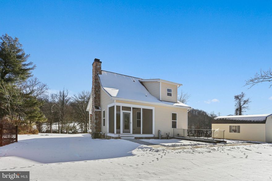 Welcome to this charming Cape Cod home, a perfect blend of modern style and cozy country living. Built in 2020, this residence features three spacious bedrooms, including two upper-level bedrooms and a delightful primary bedroom complete with an en suite bathroom for added privacy and convenience. The additional bedroom is located on the main level, providing flexibility for guests or easy accessibility.

Nestled on a private 2.8-acre lot in the picturesque Glen Arm, the home offers a peaceful retreat while still being just minutes away from Route 695. The thoughtful finishes throughout the home elevate its charm, including stunning granite kitchen countertops and warm wood flooring that creates an inviting ambiance.

The open-concept layout enhances the feeling of space and airiness, with natural light flooding in to create a bright atmosphere. The kitchen is designed for both functionality and aesthetics, featuring ample cabinet space and modern appliances that make cooking and entertaining a pleasure. One of the standout features of this home is the large unfinished basement, presenting endless opportunities for improvement and customization. With rough-ins for a bathroom already in place, you can easily envision transforming this space into a media room, gym, or additional living area.

The expansive outdoor space invites endless possibilities for outdoor activities, gardening, or simply enjoying the beauty of nature. Whether you’re hosting gatherings or relaxing with a book on the screened porch, this home provides a perfect backdrop for a fulfilling lifestyle.

With all new finishes and a serene setting, this Cape Cod home is truly a gem waiting to be discovered.