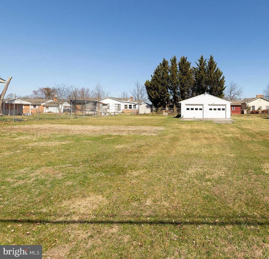 Rare opportunity to buy a level building lot conveniently located off Pleasant Valley Road in Eastview Subdivision.   This lot is being sold with a 24x24 two bay garage.    The garage presently has electric service from the adjoining property, which is also being sold by the same owners.  If this lot w/ garage are purchased separately,  new owner must obtain their own electric service.    Adjoining property address is 101 Molden Drive.    Combination lockbox on garage door.