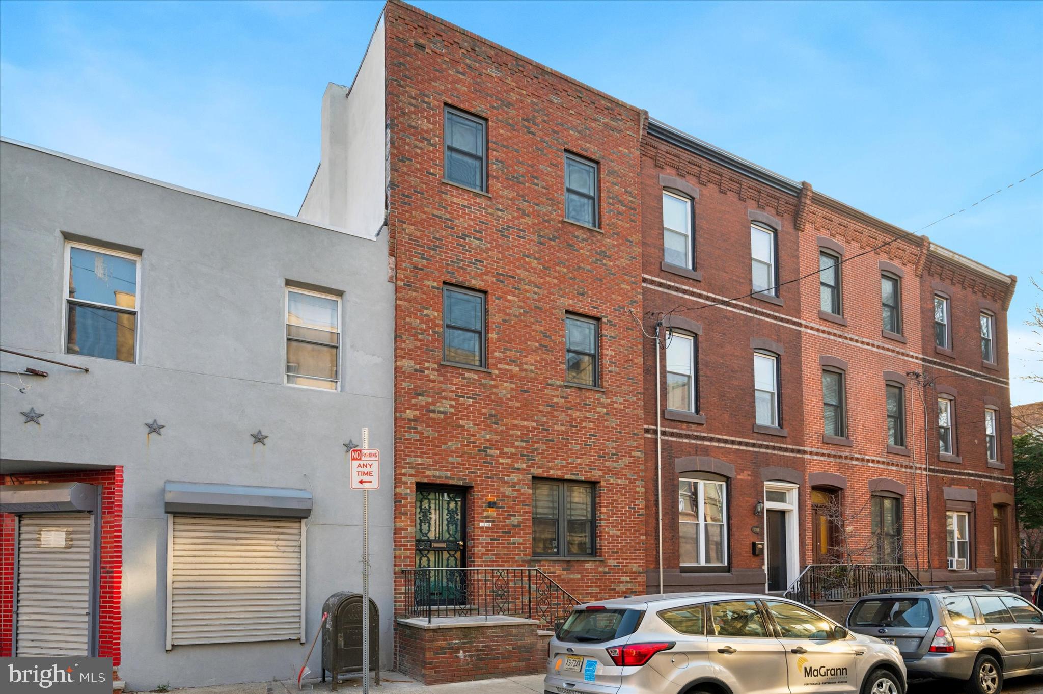 Welcome Home to 1302 Federal Street and immerse your self into the Passyunk square neighborhood !
This custom built home has has been renovated top to bottom with state of the art features while honoring design elements of the past. As you step in, you will notice the original foyer details that lead to a wonderfully designed open concept 1st floor that will take your breath away. The living room full of ample space for entertainment and enjoyment, features custom built Oak entertainment center with long modern floating shelves and a double sided gas fire place that can be enjoyed from anywhere on the first floor. As you continue through the first floor you will notice a convenient powder room as well as an expansive dinning and bar area. As you enter the kitchen you will feel warmth on your feet with the luxury of hydronic radiant floors under beautifully curated Norwegian tile. Custom Walnut Millwork surrounds the perimeter of this chefs kitchen that feature top of the line Thermador appliances and Brizo plumbing fixtures. As you continue up the stairs you will certainly take notice of the modern cable hand rail with custom stained oak. As you enter the main bedroom you will instantly relaxed by the comfort and convivence of the large bedroom and walk in closet hidden by a barn style door. Explore further and you will find a custom ensuite that features a luxurious custom shower with teak wood double vanity and frameless glass surround . As you make your way back to the main hallway you will notice a convenient hallway bathroom with two more bedroom with tons of natural sunlight. Two more sizeable bedrooms await you upstairs that is perfect for a office, workout room, or playroom. As you step outside the backdoor of the kitchen, you will be transformed by the peaceful serenity of one of the largest back yards you will see in the neighborhood. At over 2400 square feet, this home is truly one of the largest rowhomes you will find in all of Philadelphia. With the convenience of the train for center city or stadium access and the culture and convivence of the the Passyunk square neighborhood, 1302 Federal street is a ideal location and not be missed. Make your appointment today!
Owner is a PA licensed Sales person
