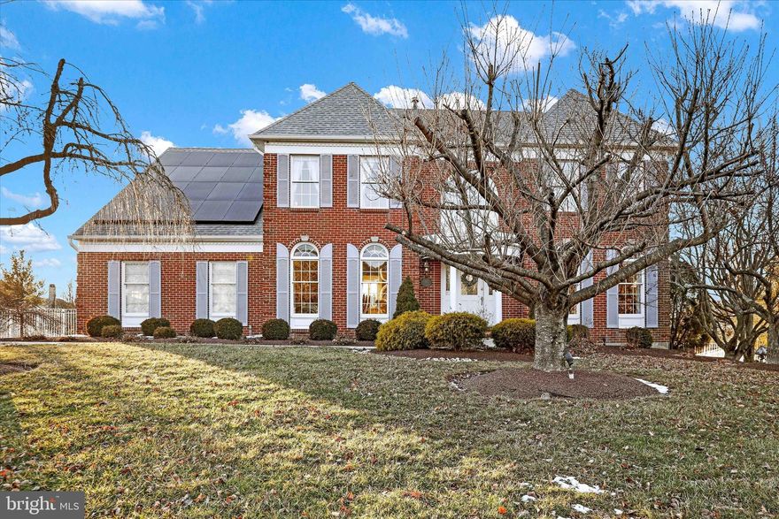 DEADLINE FOR OFFERS:  MONDAY, FEBRUARY 3RD AT 6 PM.  This is the one you have been waiting for...come experience the breathtaking backyard sunsets at 33 Lenape Road, a gorgeous colonial located on a premium .84 acre lot in the sought after Northampton Chase neighborhood and the award-winning Council Rock School district. You will fall in love instantly! Move right in to this 3,484 sq. ft. Toll Brothers Haverford model which features 5 bedrooms, 3.5 baths, finished walkout lower level, custom heated inground pool with 3 waterfalls and additional upgrades galore. As you will sense when you step into the elegant 2-story foyer, this home truly epitomizes the term "meticulously maintained".  Begin with rich wood floors throughout most rooms, upgraded millwork, 9'+ ceilings and beautiful natural light in every room. The formal living room, dining room and butler's pantry provide the perfect backdrop for elegant entertaining with family and friends. The remodeled gourmet kitchen is a showstopper with gorgeous custom painted cabinetry, radiant-heated tile floor, stone countertops, striking under-cabinet and glass showcase cabinet lighting, built-in refrigerator, double oven, gas cooktop, coffee bar, large pantry and views of the backyard that will keep you cooking all day.  Even better, the breakfast room, adjacent bonus sunroom and family room all share the same panoramic views of open space. The sunroom offers access to an expansive composite deck with motorized awning for 3 season outdoor dining and relaxation. Curl up with a great book and just get lost for awhile. Enjoy the cozy gas-fueled fireplace and settle in for a great movie. Work from home? Appreciate the great private office far removed from the hustle and bustle. A powder room, laundry/mudroom and access to the over-sized 2-car garage (with fabulous storage cabinetry) complete the 1st floor. Follow the gleaming wood staircase to the 2nd floor which boasts 4 bedrooms and 2 full baths. The Haverford model features a 23' X 13' primary suite den/sitting room/office, dressing room and spacious, sun-drenched vaulted primary bedroom with two large walk-in closets. The remodeled ensuite bath with radiant heated floor, vaulted ceiling, dual vanity, lighted Jacuzzi tub, heated towel warmer and custom glass shower with digital Kohler smart system will provide a lovely respite from your busy day. Treat yourself to a luxurious soak overlooking the fabulous backyard sunset. Three other large bedrooms share a full bath with dual vanity. Need a 5th bedroom or second in-home office? Don't miss the finished walk-out lower level with spacious recreation room, bedroom, full bath and large storage/workshop area. This terrific lower level opens to the back yard for seamless indoor/outdoor entertaining. Create lasting memories with friends and family in the custom solar-heated pool with 3 waterfalls, hot tub and color illumination feature. This .84 acre premium lot provides generous room for play and a convenient storage shed. Best yet, this home showcases a SELLER-OWNED photovoltaic solar system (with 20+ year warranty) which provides more than enough energy to cover ALL monthly electricity needs including dedicated level-2 car-charging in garage. Take advantage of additional quarterly renewable energy credits! Other special features include a whole house generator, high and low voltage landscape lighting, central vacuum system including garage for car cleaning, 2-zone HVAC with smart thermostats. Make sure to check out the full list of upgrades. This home is really special... don't miss the opportunity to make this your dream home in stunning Bucks County, PA.