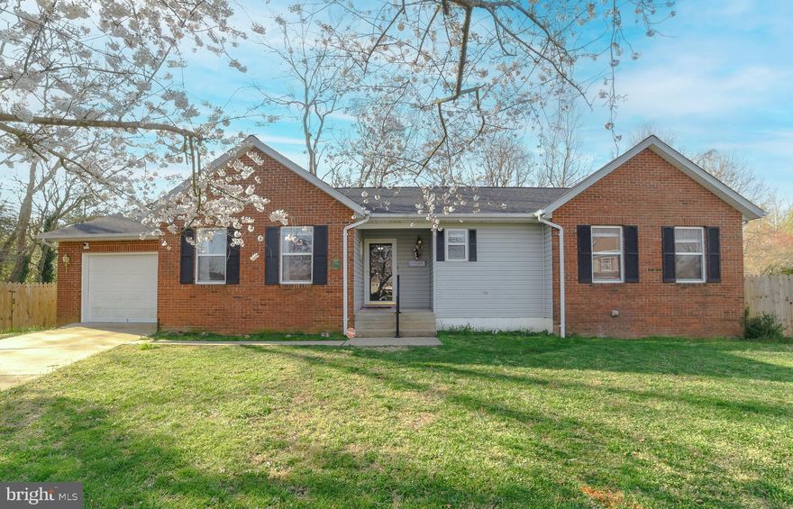 Back to Active.  Buyer financing fell through.  This beautiful renovated rambler is ready for you to move right in!  Renovated in 2022 with over 3,000 square feet of finished living space.  As you enter the foyer, the luxury vinyl plank floors lead you to the family room with vaulted ceilings and dining room.  The kitchen is light & bright with it's white upgraded cabinets, granite counters, skylight and stainless appliances.  The upper levels has 3 bedrooms.   The primary bedroom has a large walk in closet and primary bathroom.  The primary bathroom complete with a soaking tub, separate shower, tile floors and dual vanities creates a spa like atmosphere.   Wait there is more!  The finished basement gives you even more space to spread out.  The rec room is a perfect "hang out" space for entertaining guests along with the extra bedroom and full bathroom.   The back deck and patio with custom patio pavers are sure to please and allow for outdoor gatherings and space to cook out.  There is a one car garage with access directly into the kitchen.  Close to schools, shopping and area amenities.  Easy drive to base and access to Route 235 or areas both North and South.  Schedule your online appointment today.