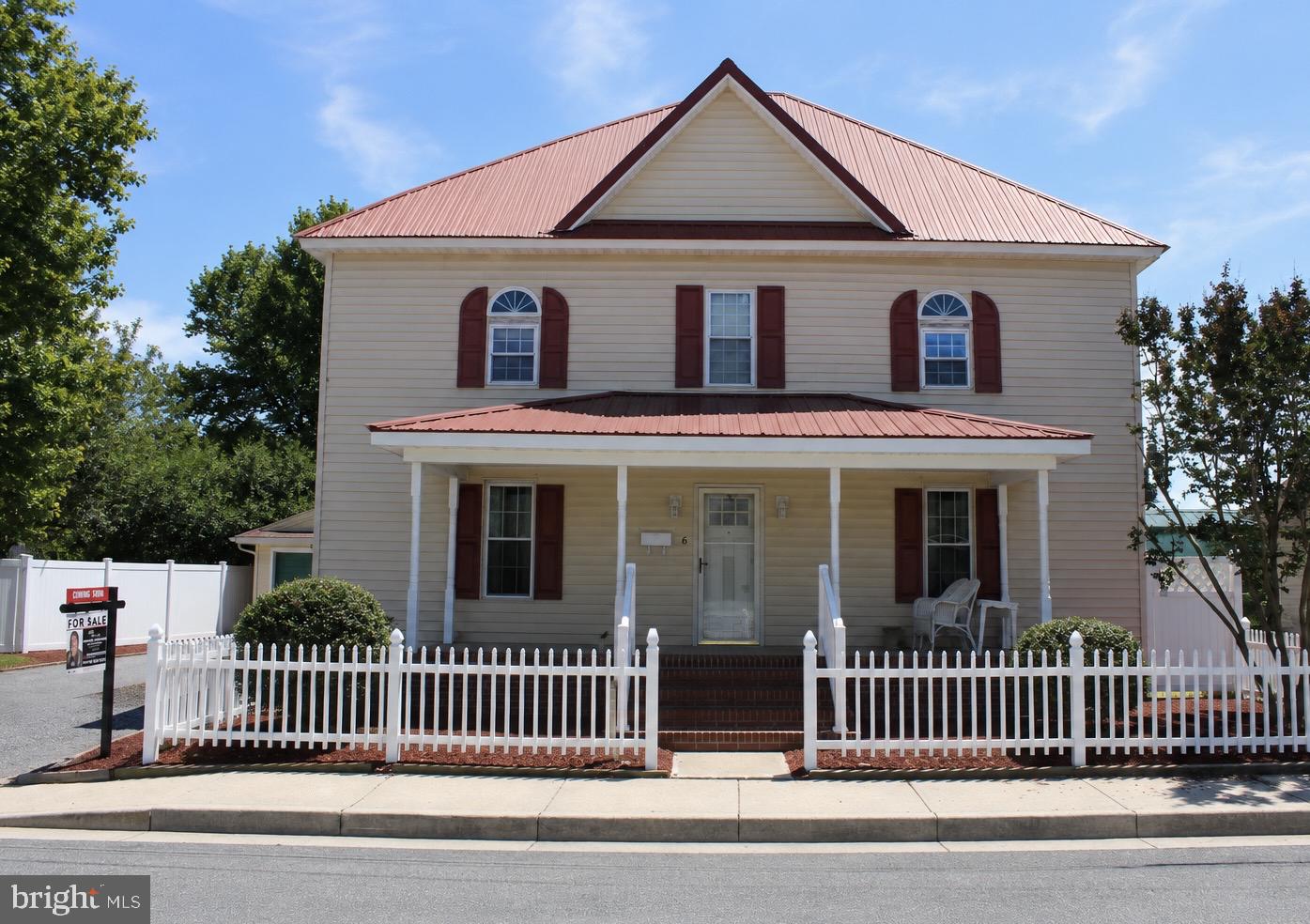 Photo 1 of 6 — 6 DELAWARE AVENUE, DELMAR, DE 19940