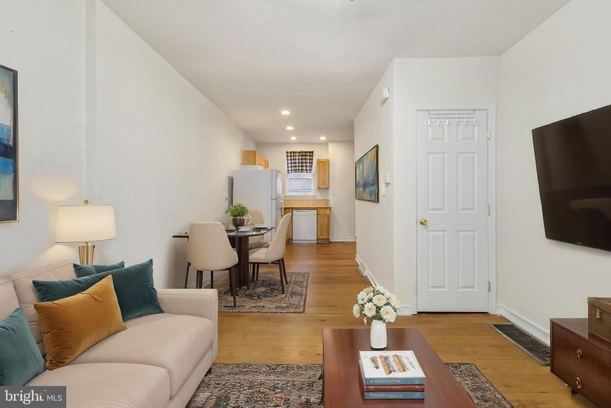 Available Early June:

Discover your new home at 1136 Day St! This lovely 3 bedroom, 1.5 bathroom single family townhome is nestled in the heart of trendy Fishtown! Features include hardwood floors, recessed lighting, in-unit laundry, central a/c, outdoor space, and more. Enter into the main living space with a straight-back floor plan and a ceiling fan for year-round comfort. Your kitchen is at the back equipped with cabinetry for storage, a dishwasher, built-in microwave, fridge, and electric oven + stove. You'll have a half bathroom on this level for added convenience and there's a small back patio for enjoying the warmer months. Continue upstairs with your 3 bedrooms and 1 full bathroom. The bedrooms offer wall-to-wall carpeting and abundant sunlight. Your full bathroom is lovely, boasting tile flooring, a vanity, medicine cabinet, and fully tiled shower-tub combo. There's a full size washer & dryer in a closet for your peace of mind. Head down to the unfinished basement which is perfect for extra storage space! Schedule a tour today!

Lease Terms:

Generally, 1st month, 12th month, and 1 month security deposit due at, or prior to, lease signing. Other terms may be required by Landlord. $55 application fee per applicant. Cats and small dogs are conditional on owner's approval and may require an additional fee, if accepted. (Generally, $500/dog and $250/cat). Strictly no large dogs and no more than 1 dog/1 cat. Tenants responsible for: electricity, gas, cable/internet, and water. Landlord Requirements: Applicants to make 3x the monthly rent in verifiable net income, credit history to be considered (i.e. no active collections), no evictions within the past 4 years, and must have a verifiable rental history with on-time rental payments. Exceptions to this criteria may exist under the law and will be considered.