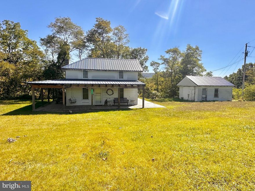 Motivated seller just did a huge price drop! I challenge you to find any stick built home with a well, septic and garage on 10+ acres in the area for this price! If you want a great deal, I can help! This could definitely be the one! Quiet, country setting for this 10.8 acre property perched on top of a hill with beautiful mountain views surrounding the property. Conveniently located approx 5 miles from Turnpike and approx 5 miles to SGL. Home has been updated since 2016 with a whole house water treatment (R.O. System + UV light + water softener + 20 in filter); Fujitsu Halcyon mini split system (Four 9k BTU air handlers + two 2 ton condensers); new submersible well pump; basement heater with thermostat; high capacity (44 gal) water Amtrol water tank); all new high efficiency windows and new storm door; 3 side wrap around porch (2 sides covered); 200 amp electrical panel; extended basement to add an additional room and door to the porch; new roofs on house and garage; new refrigerator. No restrictions.