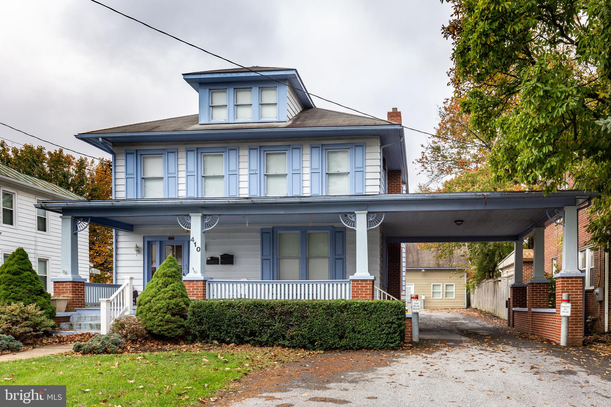 Location, Location. This Upper level 2 Bed, 1 Bath apartment with separate entrance has character and charm. Walk to town, bike to college and hospital. All applicants subject to credit and background check. Basement has laundry area to be shared by Upper Apartment & Main Level. No Smoking.