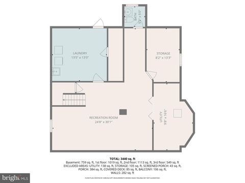 Tiny photo for 207 Hawthorne Road, BALTIMORE, MD 21210 (MLS # MDBA2211768)