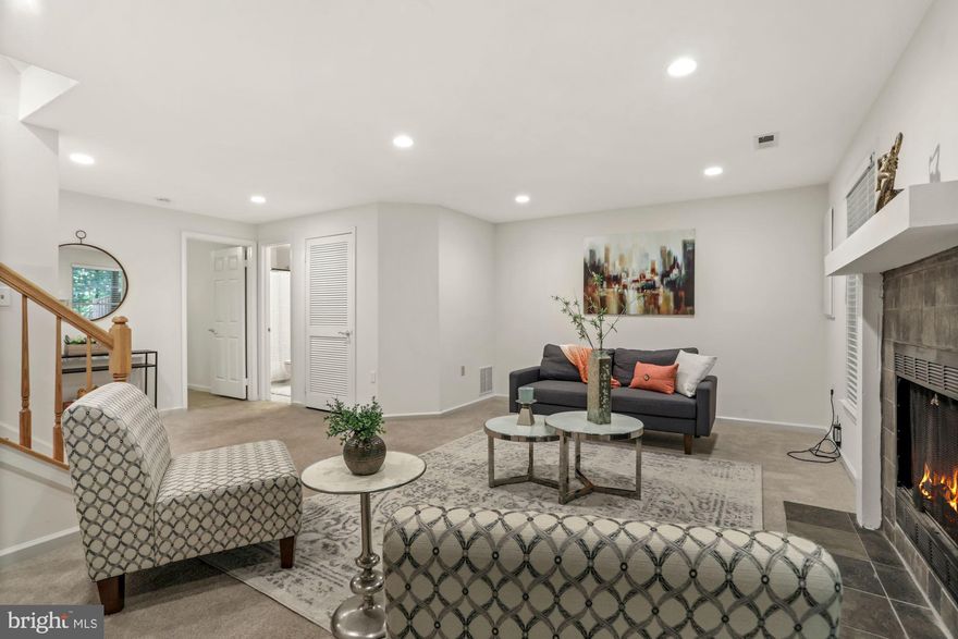 JUST LISTED!!!! Walking distance to Lake Anne in Reston with 3 Bed and 3.5 Bath! (Potential 4th Bedroom in Basement) Drive into the peaceful Cul-de-Sac neighborhood with a feeling of Serenity, Birds Chirping and being surrounded by greenery! Spend time relaxing and entertaining guest on the Main level with a spacious (open/modern concept) living and dining area, while enjoying cooking great cuisines on your Gas Range (2023) modern and food preparing area with Quartz Countertop and Stainless Steel Appliances (2023)! Need to take a breather, step out to your spacious patio/deck to have a master's view and listen to the wind blowing through the trees, and your walking distance away overlooking Lake Anne and minuets from Reston Town Center! Escape to the Top Level to your master suite with its own walk in closet and Bathroom, and two more  spacious Bedrooms with another Full Bathroom. Finally, check out your large Basement with plenty of natural light and Walk Out to the Patio. Don't forget to do the laundry with your new Washer (2024) and Dryer, located in basement. Cool down with a New HVAC (2024). Conveniently located close to direct commuter routes, Reston Town Center Metro Station (Silver Line), Routes 267, 66, and 14 Minuets away from Dulles International Airport. Several bus routes & walking distance to shopping & local restaurants.