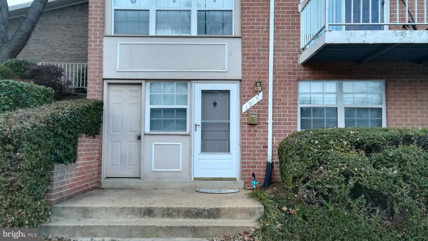 The BEST deal in McLean. Over 1,000 sq. ft. for under $250k! Kitchen is in ok shape - could use an update, so owner sells as-is hence priced $25k below assessed value. Bathroom has been renovated. Not your typical McLean Chase condo. Park in-front of your door! Two bedrooms as per tax record - 2nd bedroom has no windows. GREAT opportunity to buy low and, if you wish, update kitchen to your taste.