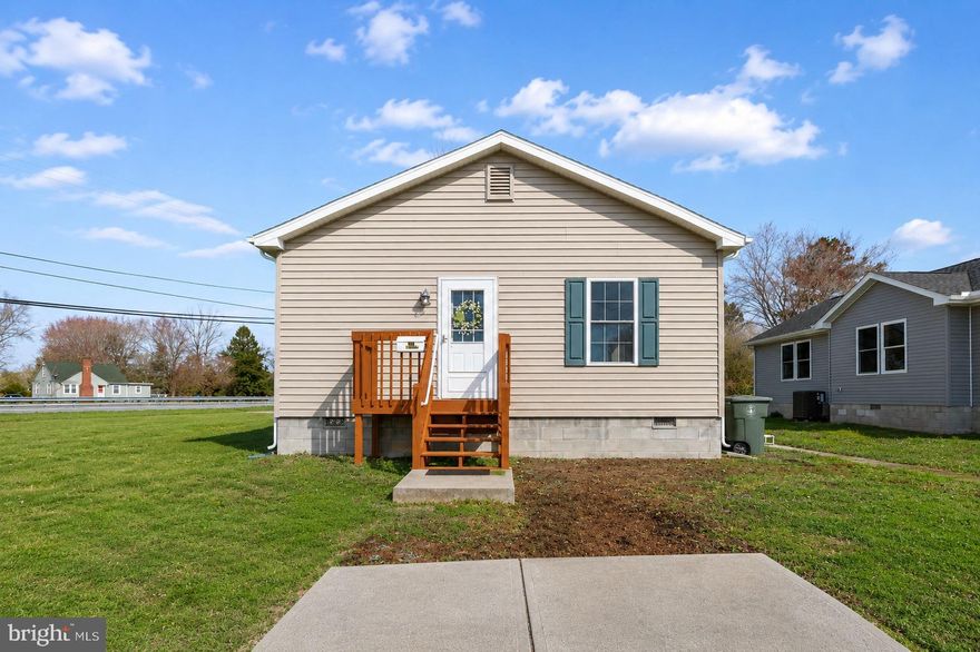 MOTIVATED SELLER — BRING YOUR REASONABLE OFFER!  

Fully renovated and move-in ready, this charming bungalow-style home in Berlin, MD combines modern updates, coastal charm, and the convenience of single-level living. Offering 2 bedrooms, 1 bathroom, and over 1,000 square feet of beautifully updated living space, this home is ideal as a primary residence, vacation getaway near Ocean City, or turnkey investment property on Maryland’s Eastern Shore. Step inside to a bright and inviting open-concept layout featuring an updated kitchen and dining area, modern finishes, updated flooring and fixtures, and a spacious eat-in kitchen perfect for everyday living and entertaining. The functional floor plan offers comfortable one-level living along with a beautifully updated walk-in shower and thoughtfully designed living spaces throughout. Situated on a low-maintenance lot with off-street parking, this property is conveniently located just minutes from historic downtown Berlin, MD, known for its boutique shopping, local restaurants, entertainment, and easy access to Ocean City beaches, Assateague Island, golf courses, and popular coastal attractions. Whether you’re searching for a move-in ready home in Berlin, MD, a beach-area second home, or an income-producing investment opportunity, this property offers exceptional value in one of Worcester County’s most desirable locations. Don’t miss your opportunity to own a beautifully updated home near the Maryland beaches — schedule your private showing today!