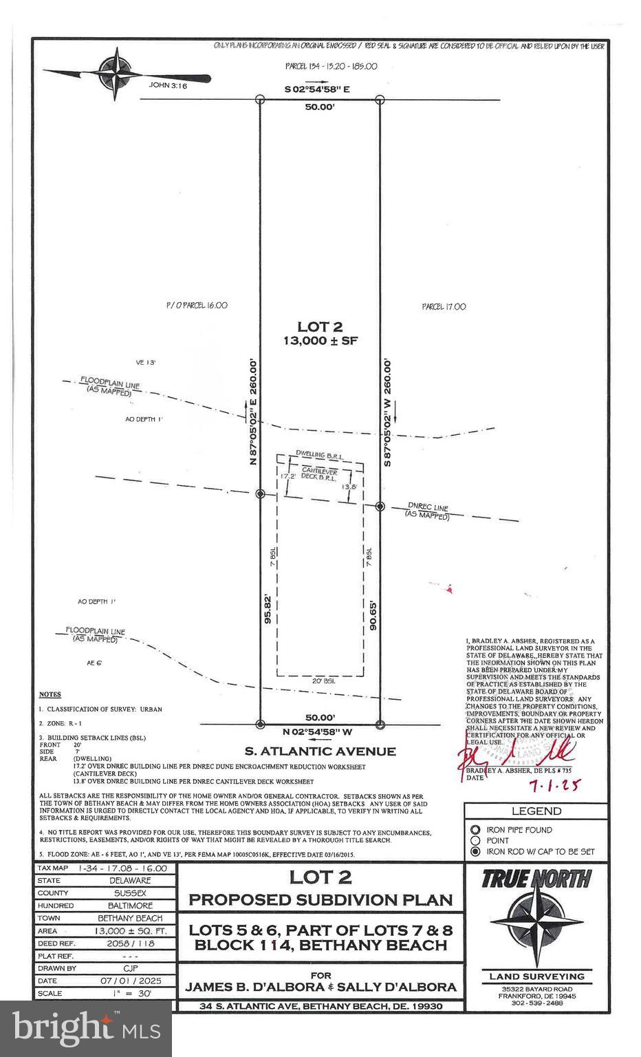 34 S ATLANTIC AVENUE LOT 2