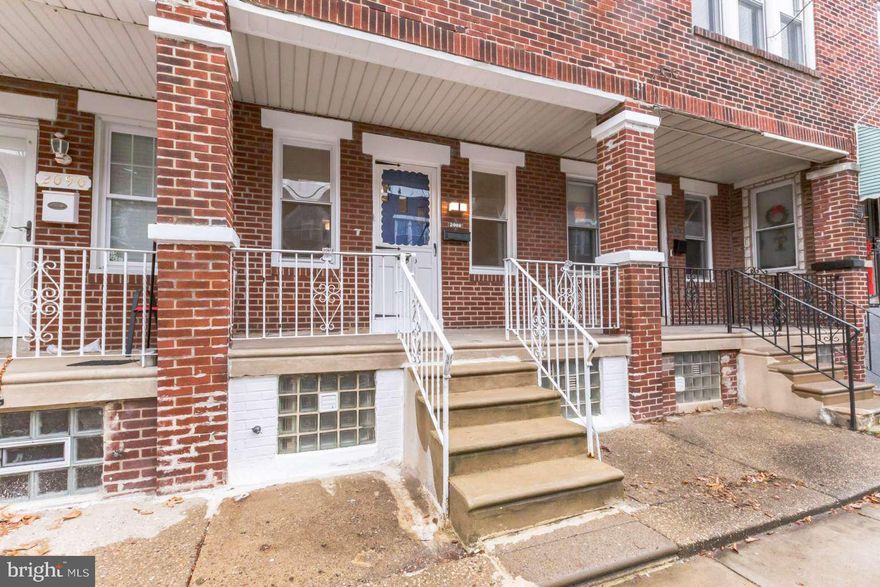 Check out this Beautifully Renovated Home in the Wissinoming neighborhood which features New kitchen with new stainless steel appliances (Refrigerator, Over Range Microwave, Gas Range), Quartz Countertops, Marble Backsplash, New Gorgeous Bathroom with with Tile Tub Surround and Linen Closet, New water proof Luxury Vinyl Plank flooring on first floor and New Carpeting on second floor. You have to see the Full Finished Basement, which can be used as a 3rd bedroom or a great area to hang out! The basement also features a laundry area and separate large storage room. The back of the house has private parking and a small deck. The property is going to be maintenance free for a while since the heater was just replaced, window are newer vinyl replacement windows, roof is in good shape and was just silver coated last year, new electric panel, plumbing and electric were updated where needed. This house is close to everything: shopping, major highways, schools, public transportation, center city is 15 minutes away and New York City is only an hour and 20 minutes away. Try to find a better, nicer house at this price!!! Schedule your appointment today to see this beautiful home and get your offer in!