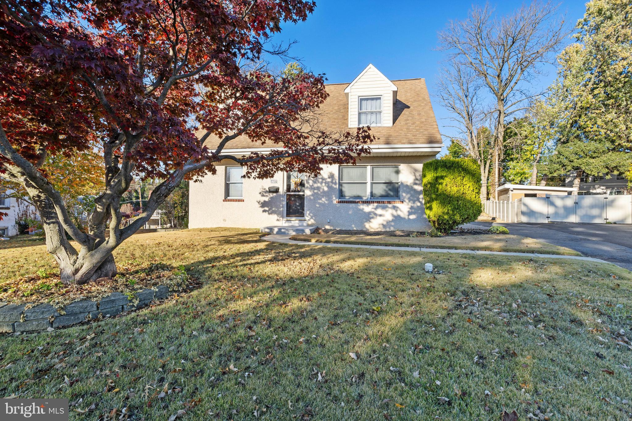 Welcome to 327 Woodlyn Circle. By far, one of Woodlyn's finest. This single family home rests on a quiet street and has everything you've been looking for! The home features 3 beds and 2 full baths with an amazing yard and a great room and basement addition to take this one over the top!
First floor offers a living room, formal dining room, full bathroom, kitchen and the massive great room with a wood burning fireplace and access to the bi-level patio and huge backyard!
The second floor features 3 very spacious bedrooms and a full bathroom. The basement level features a finished main room, a laundry/storage/utility area, a third room that was being used at one time as a 4th bedroom and finally the basement addition with custom bilko doors for easy access! There is no shortage of space and possibilities that this beautifully maintained home has to offer so schedule your showing before it's too late!