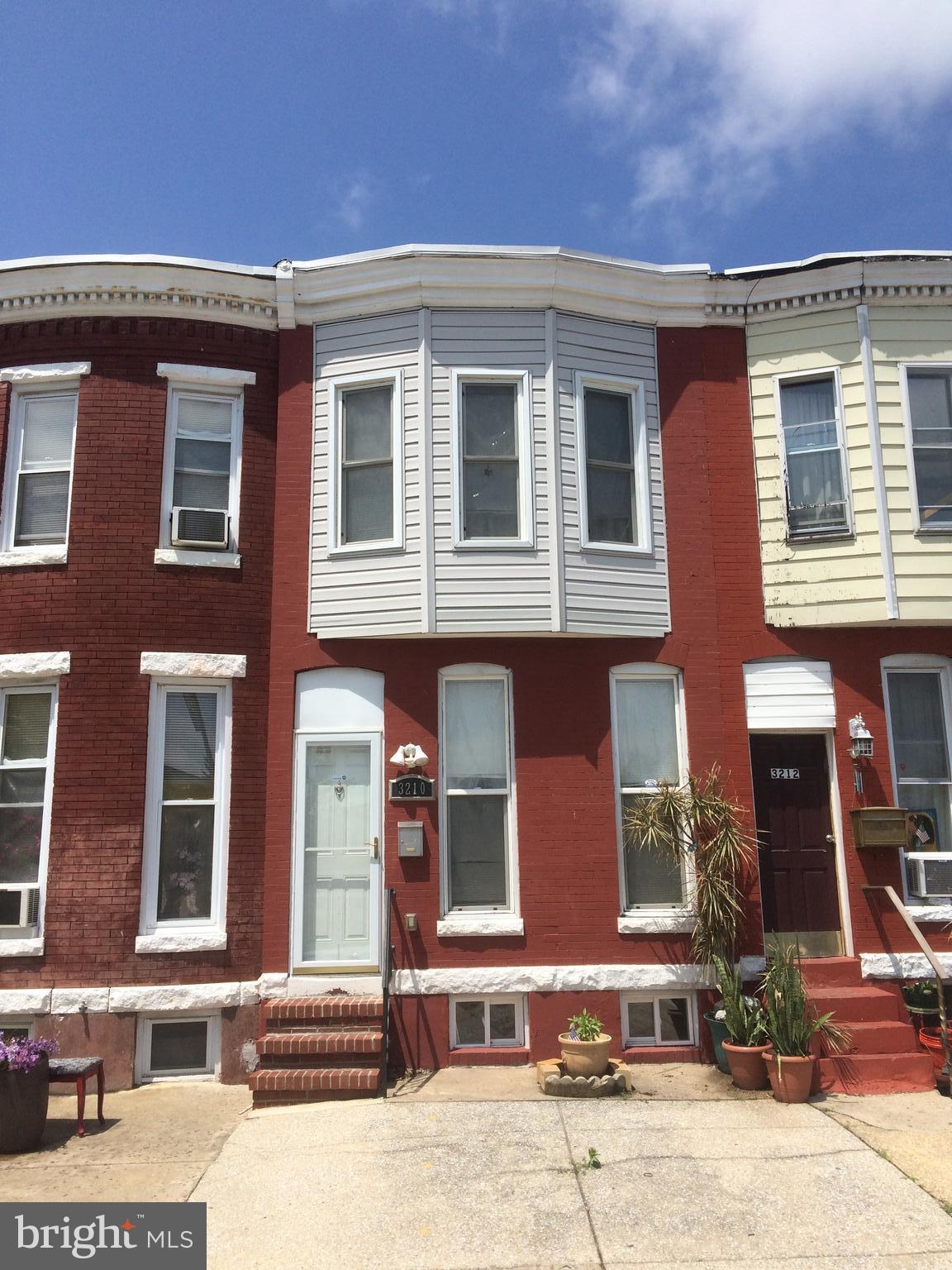 Renovated townhouse at the crossroads of Charles Village and Waverly offers 3 bedrooms, 1.5 baths, gourmet kitchen w/granite counters, cherry cabinets and stainless appliances, wood floors, exposed brick, CAC & main level laundry. Convenient to JHU, Stadium Place YMCA, Union Memorial Hospital, Peabody Heights Brewery, Penn Station, Pete's Grille, Waverly Library, shopping, restaurants and coffee shops. Walkscore 94 - Walker's Paradise. Subject to CVCBD surtax.