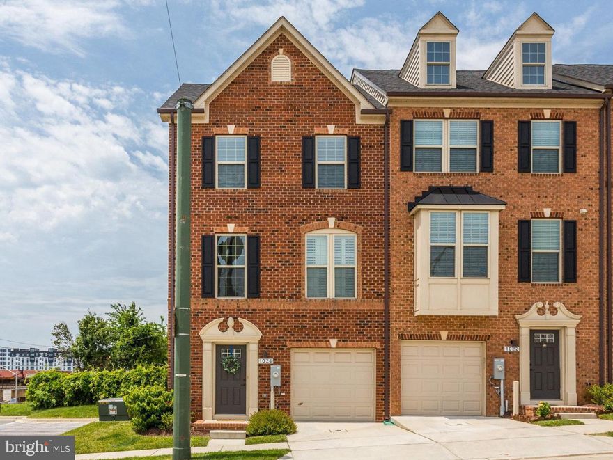 DON’T MISS THIS: STUNNING END-UNIT TOWNHOME IN O’DONNELL SQUARE: Only four years old, this like-new house in Greektown has everything: end-unit open floor plan, designer finishes, easy parking, and nearby access to everything!  Just past the entry-way and garage entrance on the ground floor, there is a large flex room area with doors to the back patio that can be used for lounging, working, or a gym.  Head up stairs to the gourmet eat-in white kitchen fully equipped with granite countertops, energy-efficient stainless-steel appliances, large center island, breakfast bar and pantry. An entertainer’s delight, there is plenty of room for a large dining table, and doors to the back deck. Spacious enough for a grill, a smoker, and a seating area, the deck is a perfect spot to relax after a long day.   The light-filled family room features plantation shutters, and seating area for a large vignette.  The third floor boasts convenient laundry room, a luxurious primary bedroom with walk-in closet and spa-like bathroom.  Two additional bedrooms on the front side of the third floor share a hall bathroom.  

This unit includes a reserved parking space in the lot on South Macon (an amenity unique to the first row of homes). Minutes to Canton Square, luxury shopping and dining, classic Greektown restaurants, Yard 56, Bayview Hospital, Johns Hopkins and so much more! Super convenient to Commuter routes 95, 895 and 83.  Don’t wait – this house will go quickly!