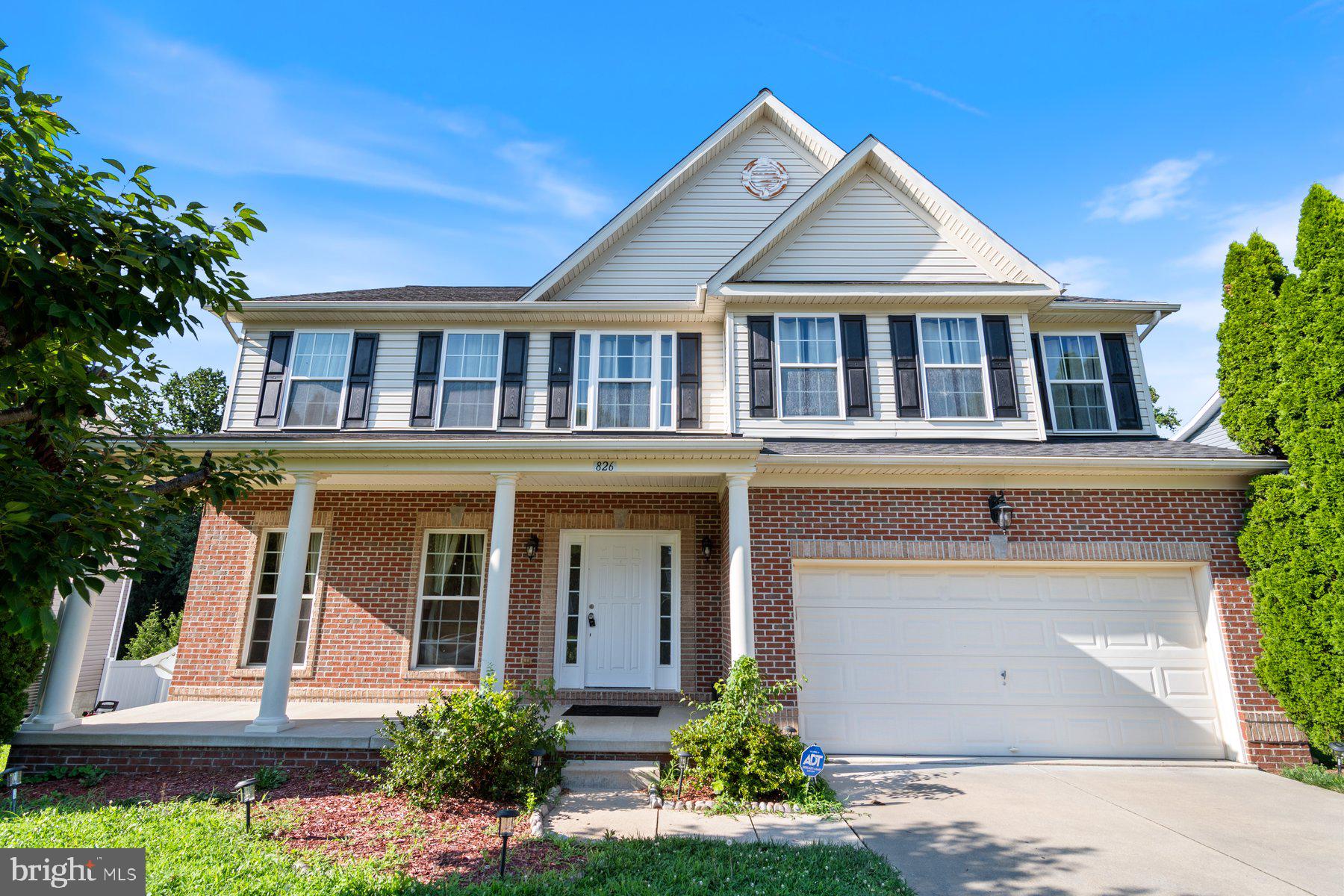 OVER 4000 square feet of living space! This house is larger than it appears. Must see to believe. Two story open foyer w/ hardwood floor, gourmet kitchen w/ granite counters and ceramic tile floor, sun room addition off of kitchen. Large master bedroom with two walk-in closets and garden bath, 2nd & 3rd bedrooms also have w/i closets. Finished bsmt w/ bedroom, full bath, office & more!