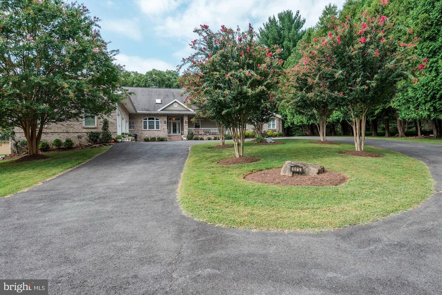 Spectacular opportunity for one level living in fully renovated home on private 1.25 acres near 495, GW Pkwy, C&O Canal and Billy Goat Trail! Every amenity you can desire-- top-of-the-line Chef's Kitchen w/all stainless steel appliances all open to a big eating area and Family Room with a gas fireplace.  Perfect for entertaining family over the holidays!  Main level study for those working from home.  Plus a three season sunroom with views of the backyard and access to a large deck if you want to invite friends over for a socially distant happy hour!!   Wonderful, spacious main level  Primary  Suite with a Sitting Room, Primary Bath w/2 person shower, exceptional closet space. 3 car garage. Public Sewer available if you want to expand the finished second floor/attic or lower level.  The Lower Level has terrific potential for more finished space - a recreation room, billiard room, exercise room, home theater -- you name it along with space for an optional 5 car garage.  Bring your dreams if you want to expand or simply live in a beautifully renovated home with a great close-in location!  Make it yours today!!