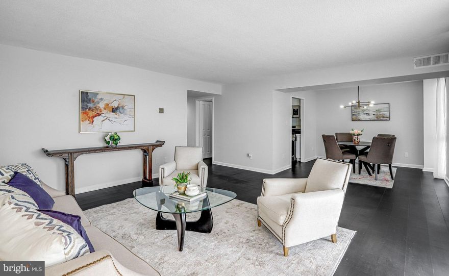 Welcome to this beautifully renovated 2-bedroom, 2-bathroom condo offering 1,190 square feet of bright, spacious living. This stunning home has been completely updated from top to bottom with modern finishes and thoughtful upgrades throughout.

The brand-new kitchen features stylish cabinetry, updated countertops, and modern fixtures, creating the perfect space for both everyday living and entertaining. Both bathrooms have been fully renovated with contemporary finishes, and the entire home has been freshly painted, giving the space a clean, modern feel. Large windows fill the unit with natural light, enhancing the open and airy layout.

Enjoy the convenience of all utilities included in the condo fee, making budgeting simple and stress-free. The community offers fantastic amenities including a swimming pool, tennis courts, and 24-hour security for peace of mind.
Ideally located near University of Maryland, with easy access to shopping, dining, U.S. Route 29, the Capital Beltway, and public transportation—making commuting and daily errands incredibly convenient.

Move-in ready and beautifully upgraded, this is a wonderful opportunity you won’t want to miss.