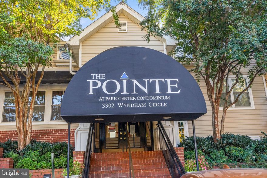 Open concept living in this darling unit! Build equity while enjoying trendy urban living in West  Alexandria - just a quick jump on to I395 to WDC, only 9 miles away. The Pointe offers a picturesque setting with mature trees, courtyards and grand recreational amenities (pool, fitness, volleyball, picnic, and play area). Take advantage of the free weekday AM/PM RUSH shuttle to Pentagon City METRO.  Solid Walk/Bike/Transit SCORES means walking, biking or driving are all easy means to get out and about: Shirlington, Bailey's Xroads, Pentagon City and more. Neutral Interior with center-island Kitchen and Great Room layout. The large covered Balcony (8x6) has treed courtyard and pool views. Stacked washer/dryer in unit. Assigned parking plus ample visitor parking.  Move your move now!