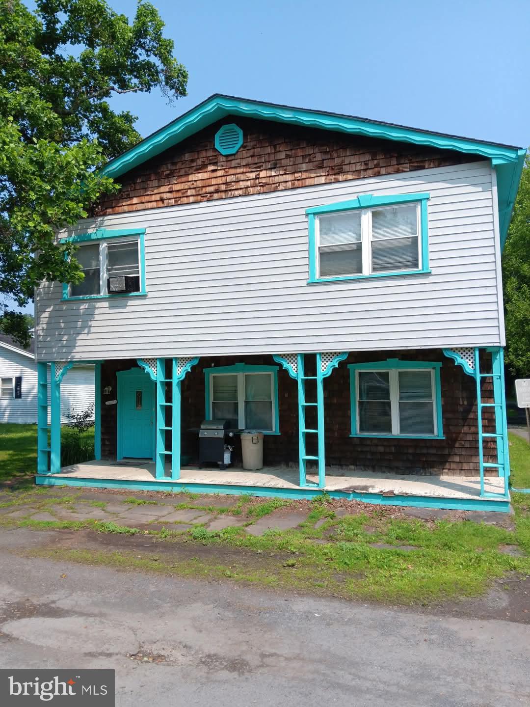 Currently used as a 2-unit apartment house with 2 bedrooms on each level. Currently listed in MLS under Muti -family- PAPY2006268 Can be converted back to single unit easily by adding a door at bottom of stairs leading to 2nd floor. Another use could be in law suite or buyer living in one and leasing the 2nd unit. This is a turnkey property. Many updates thru-out. 1st floor apartment opens to large deck overlooking the yard. 2nd floor apt has balcony. Large lot with alley access and off-street parking. No flood insurance required. Great location with highway access and 15minute dive to Harrisburg on 322. Located in New Buffalo Boro . with a Duncannon mailing address.