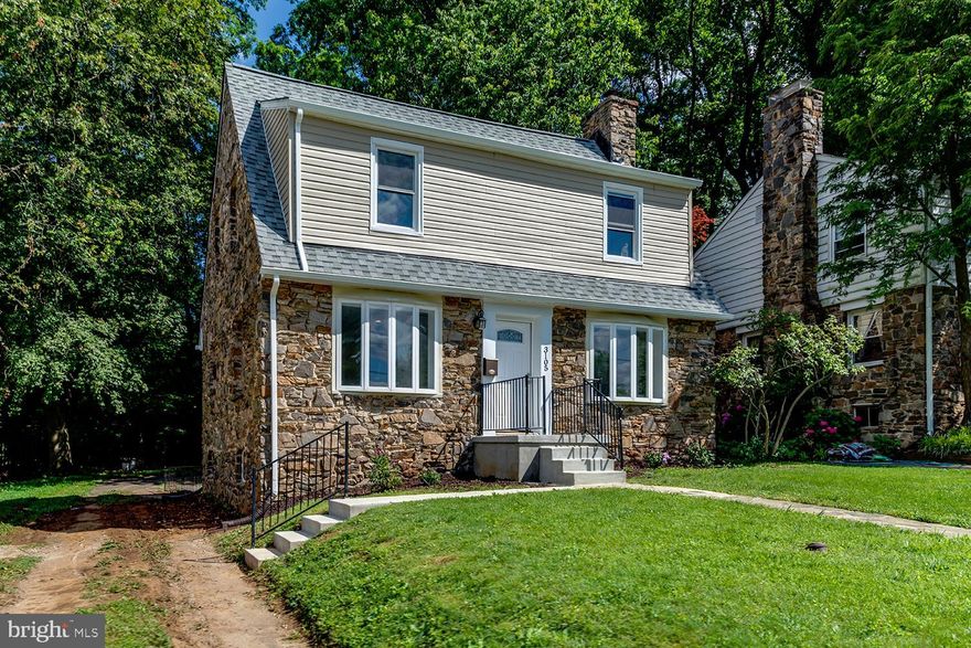 NEWLY PRICED FOR IMMEDIATE SALE. HOME HAS JUST BEEN BEAUTIFULLY STAGED.  OPEN HOUSE SUNDAY 8-8 @12-2 PM.  Top to bottom rehab in the heart of the Cross Country area! 4 bdrm/2.5 bath colonial features just about everything new inside and out.  1st floor features combo living/dining room with freshly painted fireplace; enormous kitchen with table space and a rear walkout; and a powder room. Upstairs is 3 nice size bedrooms, including a floor-through owner suite; and a hall bath.  Basement features a large, floor-through true 4th bedroom with waterproof luxury vinyl tile which can function as a home office for multiple people or as a playroom; and ample storage. Exterior consists of off-street parking for 6 cars; large backyard with multiple stone patios; new front concrete porch and side steps with all-new railings, and brand new rear concrete steps.