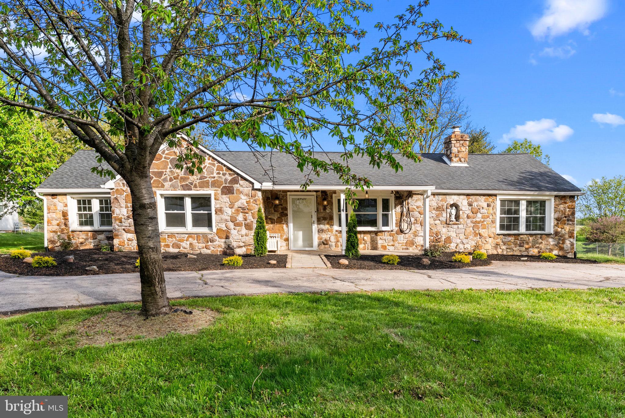 Welcome to this beautifully updated ranch home, blending rustic charm with modern convenience on a serene .64-acre lot. Featuring striking stone siding and a private driveway, this home invites you into a bright, open interior with gorgeous natural light, new light-toned flooring, and stylish modern finishes throughout. A New Air Conditioning Unit was recently installed in February.
The kitchen and bathroom have been thoughtfully updated with sleek appliances and contemporary fixtures, while modern barn doors add a touch of character and functionality to the layout. The open-concept dining and kitchen area is filled with sunshine and seamlessly connects to a wraparound deck—perfect for outdoor lounging or summer entertaining under the gazebo.
Unique touches include high-efficiency Ducoterra SolaRay radiant ceiling heat panels found throughout the house, offering discreet and effective warmth. A wood-burning stove in the basement and a natural fireplace on the main floor ensure cozy winters in every corner of the home.
Enjoy peaceful mornings or gatherings in the yard, adorned with a variety of thoughtfully planted fruit-bearing trees that add privacy and beauty year-round. This home is a rare find. Schedule your Showing today!