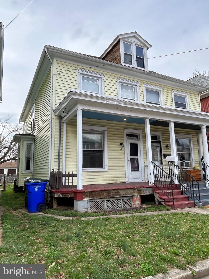 Step back in time and discover the charm and character of this historic home, built in 1895. With its original architectural details, this rare find offers 2 full bathrooms and 1 half bath, making it standout for its size and layout in this era. Full of potential, it’s perfect for those looking to restore its timeless beauty while adding their own modern touches. Plus, enjoy the comfort of a brand new central air system, blending modern convenience with historic charm. Located in a desirable area, this property is an excellent opportunity for those seeking a home full of history and character!