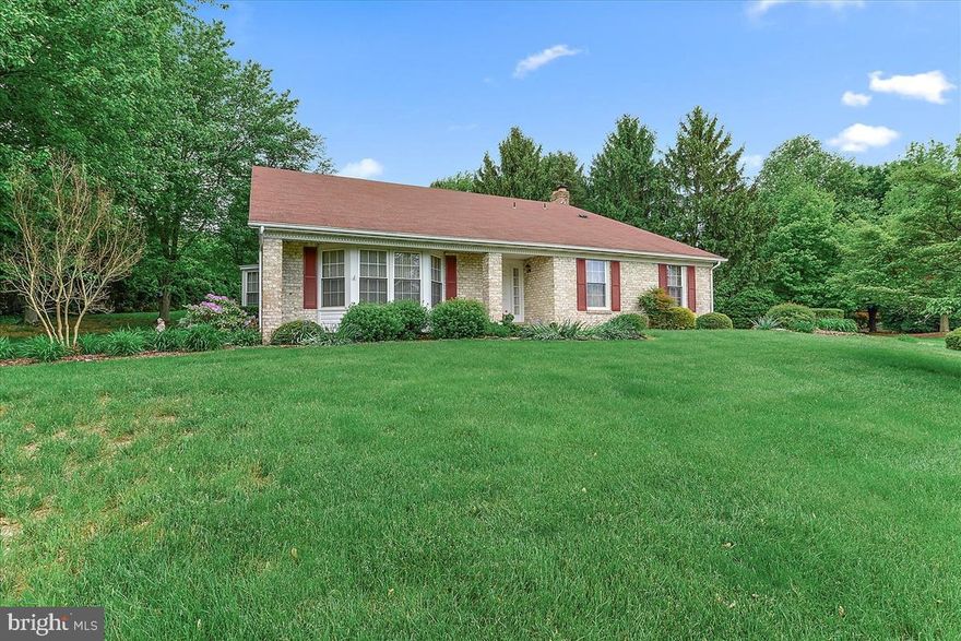 Lots of neat architectural features to find in this spacious 3BR/2.5BA home located in Wyndham Hills. Walk in to an large living room/dining room area with vaulted ceilings, exposed beams, & an open staircase. Kitchen has additional dining area & walks out to the back patio. More room to entertain in the main floor Family Room with built-in shelving & a brick fireplace. Convenient main level laundry room. Upstairs you'll find bedrooms w/ hardwood flooring. Large Master Suite has a sitting area & a dressing table in the attached bathroom. Additional 2 bedrooms w/ a jack & jill bath between them. Finished space in the basement with a wet bar. Outside, you can sit back and enjoy a meal or a cup of coffee on the back patio which overlooks a large, private, tree-lined back yard. Beautifully landscaped! 2 car garage. This home is tucked in a quiet neighborhood on a cul-de-sac, but conveniently located close to commuter highways, shopping, & York Hospital. Don't miss out- schedule your private home showing today!