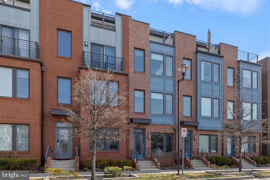 Step into perfection! This like-new EYA  garage townhome is a showstopper, blending ultra-modern design with unbeatable convenience. Imagine stepping right outside your front door and walking straight to the pool—pure luxury at your fingertips! With its sleek, trending upgrades, this home feels straight out of a design magazine. Soaring ceilings and oversized windows flood every inch with natural light all day long, creating a bright and airy retreat. The oversized kitchen island is the heart of the home, perfect for entertaining, while the luxury vinyl flooring adds both elegance and durability. The atrium door leads to a spacious deck, offering a perfect escape for coffee mornings or sunset gatherings. And the cherry on top? A private deck right off the primary suite on the top floor, where you can soak in breathtaking views. Nestled within walking distance of the Red Line Metro and just minutes from Starbucks, CVS, Giant, fine dining, and top-tier shopping—with effortless access to I-270, 495, and 200—this home is where style, comfort, and convenience come together flawlessly. Don’t just visit—fall in love! And bonus, ask me what!