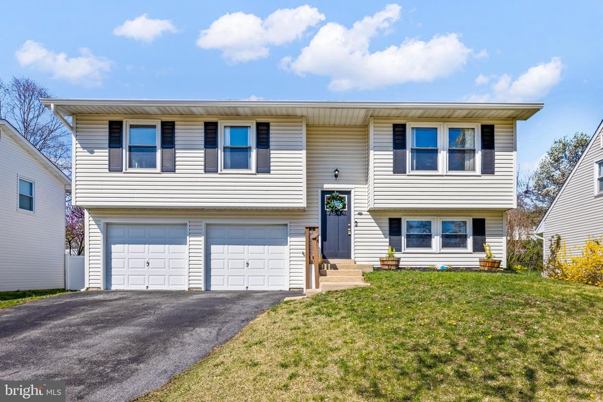 Welcome to 7844 Citadel Drive, located in The Provinces. This 4-bedroom, 2-bathroom home offers the perfect blend of comfort and convenience in a beautiful, tree-lined community. As you enter, you’re greeted by an abundance of natural light that fills the open and inviting main level. The spacious living and dining areas flow seamlessly, creating a perfect space for everyday living and entertaining. The updated kitchen, fully renovated in 2022, features white cabinetry, stainless steel appliances, and granite countertops. The dining area provides easy access to a freshly stained deck—ideal for outdoor dining and relaxation. The upper level includes three generously sized bedrooms and an updated full bathroom. On the lower level, you’ll find a fourth bedroom and second updated full bathroom, along with an additional living space currently used as a workout room. A walkout leads to the backyard with a concrete patio, perfect for enjoying the outdoors. The 2-car garage provides ample storage and parking. Recent updates include HVAC, roof and gutters, appliances, deck, cosmetic updates (2022), fridge (2024), carpet (2025), deck stain (2025). The sellers have an assumable VA loan at 2.7% - ask us about it!  With easy access to commuter highways, this home offers a perfect balance of peaceful living and convenience. Welcome home! OFFER DEADLINE SATURDAY, APRIL 5TH AT 3PM.