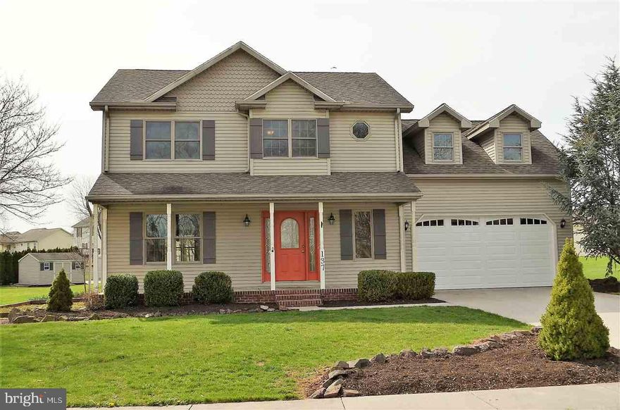 Beautiful, move in ready home with larger, partially fenced yard. Sweet covered front porch. Fresh paint. New carpet in some rooms. Kitchen with all appliances, two pantries, center island and breakfast bar. Spacious bedrooms, owners suite with cathedral ceiling and en suite with a whirlpool tub. Awesome 14 X 26 covered patio and an open patio, nice sized shed and a lovely yard. Family/media/game room with tile floors for fun, movies and more