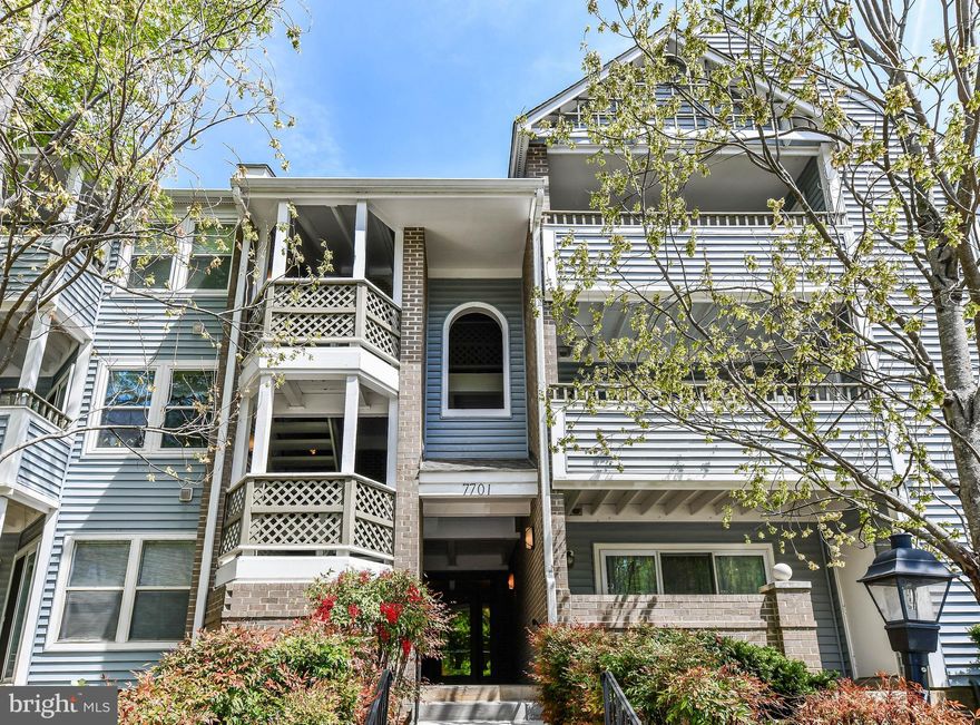 Top-Floor Beauty with Vaulted Ceilings, New Updates & Private Balcony!
Step into this bright and airy 2-bedroom, 2-bath condo featuring a spacious open floor plan, vaulted ceilings, and tons of natural light. Enjoy the charm of a wood-burning fireplace, unwind on your large private balcony, and take comfort in the brand-new carpet and freshly painted cabinets and walls throughout—giving the entire home a crisp, clean feel.

Located on the top floor for added privacy and quiet, this home is just minutes from the Metro, shopping, dining, and I-495, making commuting a breeze. Rent includes water, sewer, trash, and parking, plus a free, spacious storage unit located at the lower level of the building—perfect for keeping things organized.

Don't miss out on this move-in ready gem—schedule your tour today and make it yours!