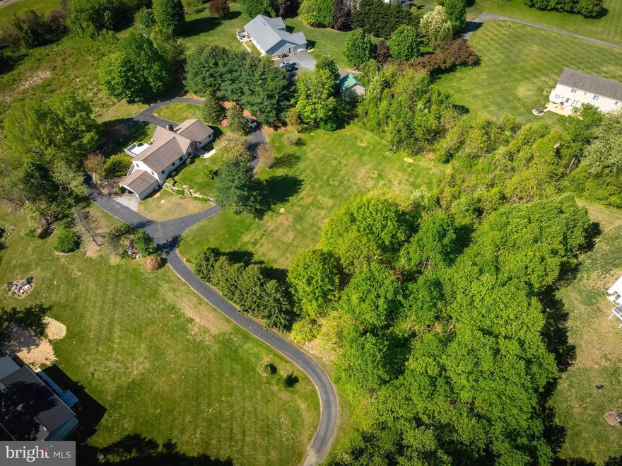 **Secluded hilltop rancher situated on a breathtaking 2-acre lot offering over 2,200 square feet of finished living space, complete with a private in-law suite/full apartment with a separate entrance. The main home features 3 bedrooms and 3.5 baths, while the suite includes a full kitchen, living room, 1-bedroom, and 1-full bath—perfect for multigenerational living, extended family or guest space.

As you drive down the long private driveway to this secluded hilltop rancher, the beautiful lush landscaping and privacy will surely capture your attention. Step into this freshly painted rancher featuring all new water and scratch resistant luxury vinyl plank flooring throughout. The light-filled great room offers large windows, vaulted ceilings with two ceiling fans, and a propane gas fireplace with newer gas logs, creating the perfect gathering space. Adjacent to the great room is dining space with a large picture window overlooking the scenic property, making it the perfect spot to enjoy your morning coffee. The functional kitchen is equipped with an electric range, double door refrigerator, ample cabinet space and a large walk-in pantry providing excellent additional storage.

Down the hall you will find three bedrooms, including a spacious primary suite with an ensuite full bathroom. All three bedrooms have been updated with brand new windows, fresh paint, new carpet and new ceiling fans. Completing the main level of the home is a hall full bathroom, large linen closet, coat closet, half bathroom and laundry area with a full-size washer and dryer.

On the opposite side of the home is the connected in-law suite/apartment with its own separate entrance. This private living space includes a full kitchen, living room, generous size bedroom and full bathroom. The suite has been updated with brand new luxury vinyl plank flooring, new carpet in the bedroom, brand new windows and fresh paint throughout. A split heating and cooling system installed in 2020 provides year-round comfort in both the living space and bedroom.

The massive unfinished walk-out basement offers unlimited potential to add over 2,000 additional square feet of finished living space and features high ceilings, a full bathroom, two sump pumps and a large storage rack. Additional updates and features include 12 brand new Andersen windows throughout, new furnace in 2025, three new storm doors, five new ceiling fans, freshly painted rear deck with brand new stairs, well-applied parging around the foundation, updated brickwork on the front porch, oversized 2-car garage, pull-down attic stairs, roof replaced in 2006, well pump replaced in 2010, HVAC replaced in 2021, 71-gallon electric water heater installed in 2013, water treatment system, 330-gallon oil tank, two 200-amp electric panels, exterior electric service capable of powering an RV along with RV sewage hookup, large retaining wall and an owned 75-gallon propane tank.

Feel like you’re living in the country while still being conveniently located in a prime Bel Air, Maryland location just minutes from shopping, dining, entertainment, easy commuting routes and top-rated schools. Be sure to check out the impressive 3D virtual tour and schedule your private showing today. This rare and special property will not last long.  ***PLEASE NOTE THIS HOME IS NOT LOCATED ON CONOWINGO ROAD.  YOU TURN ON NORMAN DRIVE AND FOLLOW THE PRIVATE ROAD ALL THE WAY BACK TO THE LAST HOME.