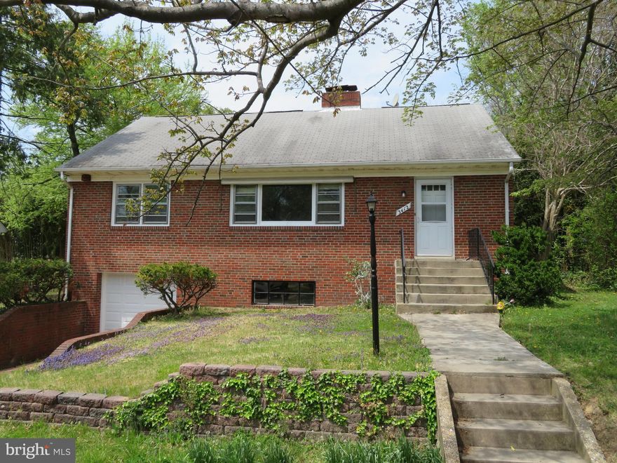 Attractive All Brick Cape Cod!  Large, Sunny living room with fireplace greets you to this spacious home.  Other features include eat in kitchen, separate dining room, 2 bedrooms, 1 full bath on main level.  Upper level features 2 bedrooms and 1 full bath.  Lower level includes a cozy family room with fireplace, 1 full bath and lots of storage space.  Enjoy quiet evenings on the enclosed back deck overlooking serene setting.  Adjacent to UMD - walk to campus!  Close to transportation, shopping and restaurants.  Easy access to major routes.  The garage space is excluded from the lease..the garage is solely for the owners use. Immediate Occupancy.
