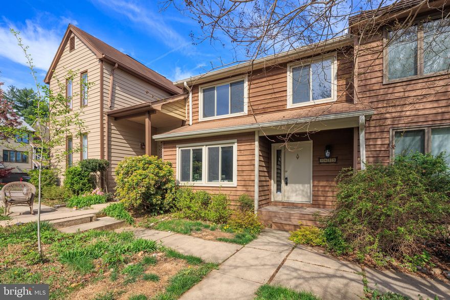 Located in the sought-after Village of Kings Contrivance, this lovely townhome offers over 2,000 square feet of comfortable living space.  A separate dining room flows seamlessly into the spacious living room, creating an inviting main level that also includes a half bathroom. The large, updated eat-in kitchen features stainless steel appliances, quartz countertops, a cozy fireplace, a built-in bench table and chairs, a pantry, and sliding doors that lead to the deck—perfect for everyday living and entertaining. Upstairs, the primary suite includes a walk-in closet and an updated en-suite bath with counter-height dual vanity sinks, along with two additional generously sized bedrooms. Major updates include a new HVAC system and condenser (2016), hot water heater (2022), gutters (2016), and a new slider (2015).  The basement was professionally waterproofed in 2025 and comes with a lifetime warranty, providing peace of mind. The home also includes a washer and dryer for added convenience. Additionally, freshly painted from top to bottom along with brand new carpet and flooring. The lower level offers a versatile bonus room along with ample storage space. Enjoy outdoor living in the backyard, which opens to community space and features a new stone patio and garden beds—ideal for relaxing or entertaining.