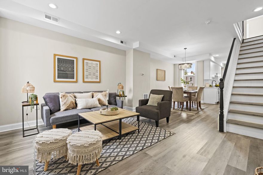 BACK ON THE MARKET as of 9/27/23. *With a $25,000 price drop this home is priced to sell!* 

Welcome to 2613 E Chase St, a completely RENOVATED townhome. With a new roof, HVAC, sump pump, hot water heater and kitchen appliances, this is truly an opportunity not to be missed. This stunning 3 bed 2 FULL bath residence has 2 floors PLUS basement. Step inside and be greeted by a sleek and contemporary style and finishes throughout. The gourmet kitchen features top-of-the-line stainless steel appliances, beautifully accented by the quartz countertops. A spacious and inviting living area, creating a perfect setting for entertaining guests. Retreat to the comfortable bedrooms, with plush carpeting underfoot. The fenced backyard provides a perfect space to enjoy Maryland weather. This home offers the convenience of walkability being near restaurants, shops, parks, and is a short drive to Johns Hopkins Hospital.

Distance to landmarks:
*Patterson Park .9 miles
*Johns Hopkins Hospital 1.3 miles
*Fells Point 2.1 miles
*Baltimore Convention Center 2.9 miles
*Inner Harbor 3.3 miles
*Baltimore Convention Center 2.9 miles
*Fells Point 2.1 miles