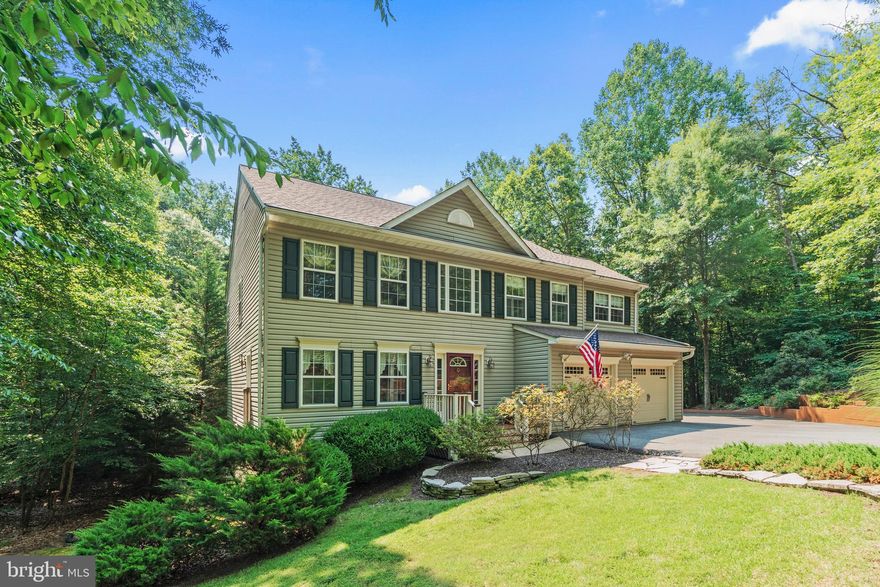 WOW, WELCOME TO YOUR OWN PRIVATE OASIS!  PRISTINE 3 LEVEL COLONIAL ON OVERSIZED CUL-DE-SAC LOT WITH GUNITE POOL.  PRIDE OF OWNERSHIP SHOUTS THROUGHOUT THE ENTIRE HOME.  THE TWO STORY FOYER WELCOMES YOU THROUGH THE DOOR AND YOU WILL BE PLEASED TO SEE THE BEAUTIFUL BAMBOO FLOORS ADORN THE ENTIRE MAIN LEVEL.  THE GLASS FRENCH DOORS INTRODUCE THE FORMAL LIVING ROOM, THROUGH TO THE FORMAL DINING ROOM WITH CUSTOM TRIM AND PAINT, INTO THE GENEROUS KITCHEN & TABLE AREA.  FROM HERE THE NATURAL LIGHT FLOODS INTO THE FAMILY ROOM AND REVEALS THE PERFECT ENTERTAINING SPACE.  THE ROOM IS COMPLETED BY THE FIREPLACE, VAULTED CEILING & ACCESS TO THE LARGE REAR DECK THAT OVERLOOKS THE POOL AND THE PRIVATE FENCED YARD.  UP THE STAIRS AND YOU WILL BE EQUALLY IMPRESSED WITH THE HUGE PRIMARY BEDROOM WITH RECENTLY REMODELED BATH (WOW) AND WALK IN CLOSET.  DOWN THE HALL YOU WILL FIND THREE SPACIOUS SECONDARY BEDROOMS AND A HALL BATH WITH DRESSING AREA AND DOUBLE SINKS.  AS IF THAT WASNT ENOUGH, THE UNFINISHED BASEMENT WITH 10' CEILINGS &  BATH ROUGH IN WILL ALLOW FOR FUTURE EXPANSION.  ALL OF THIS IN A PARK LIKE SETTING IN PRIVATE GATED COMMUNITY- GOLF, MARINA, WALKING TRAILS, SPORTS COURTS, STABLES,POOLS, AND MORE!